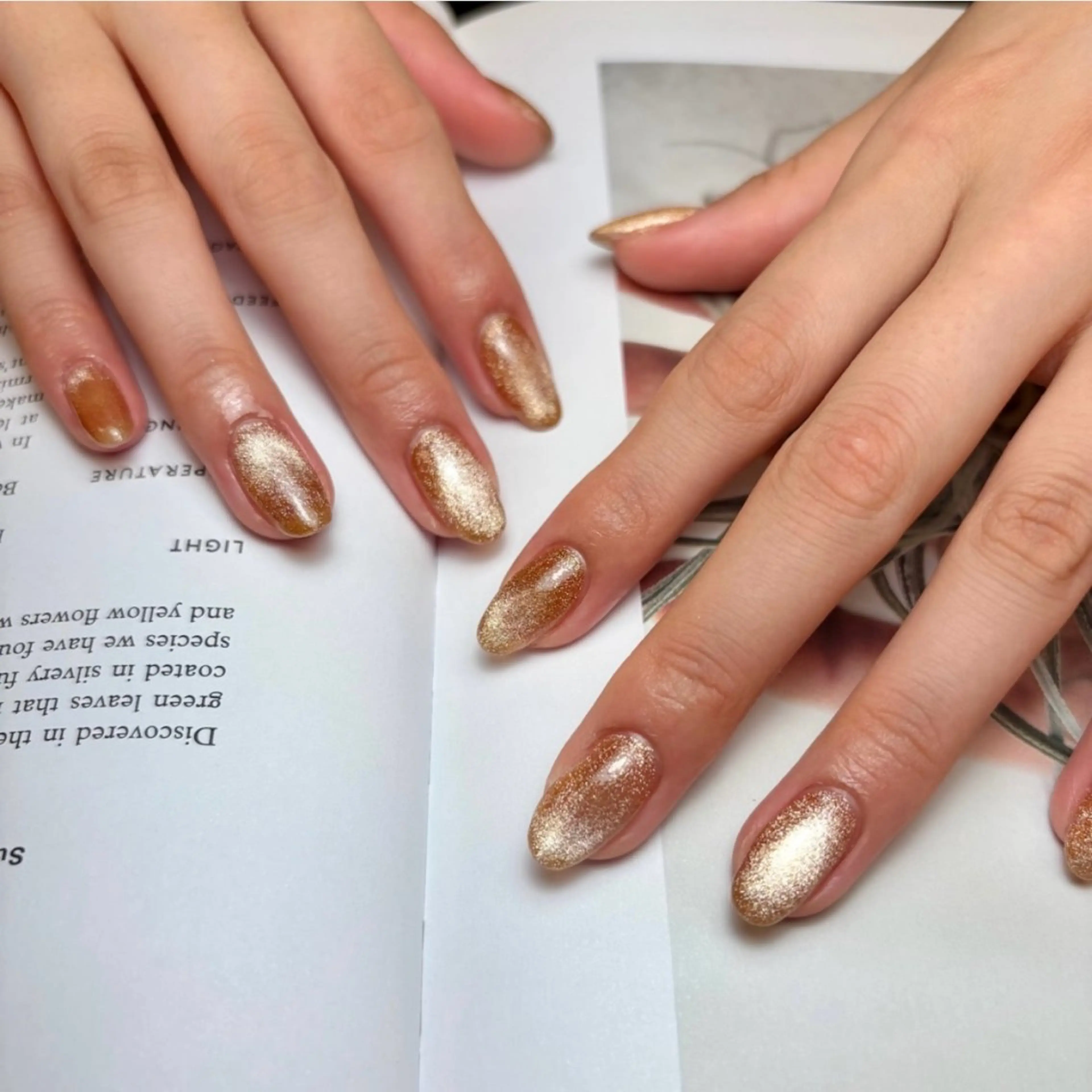ネイル ハンドネイル VIVA NAIL所属・自爪を傷つけない フィルイン3500円のネイルデザイン