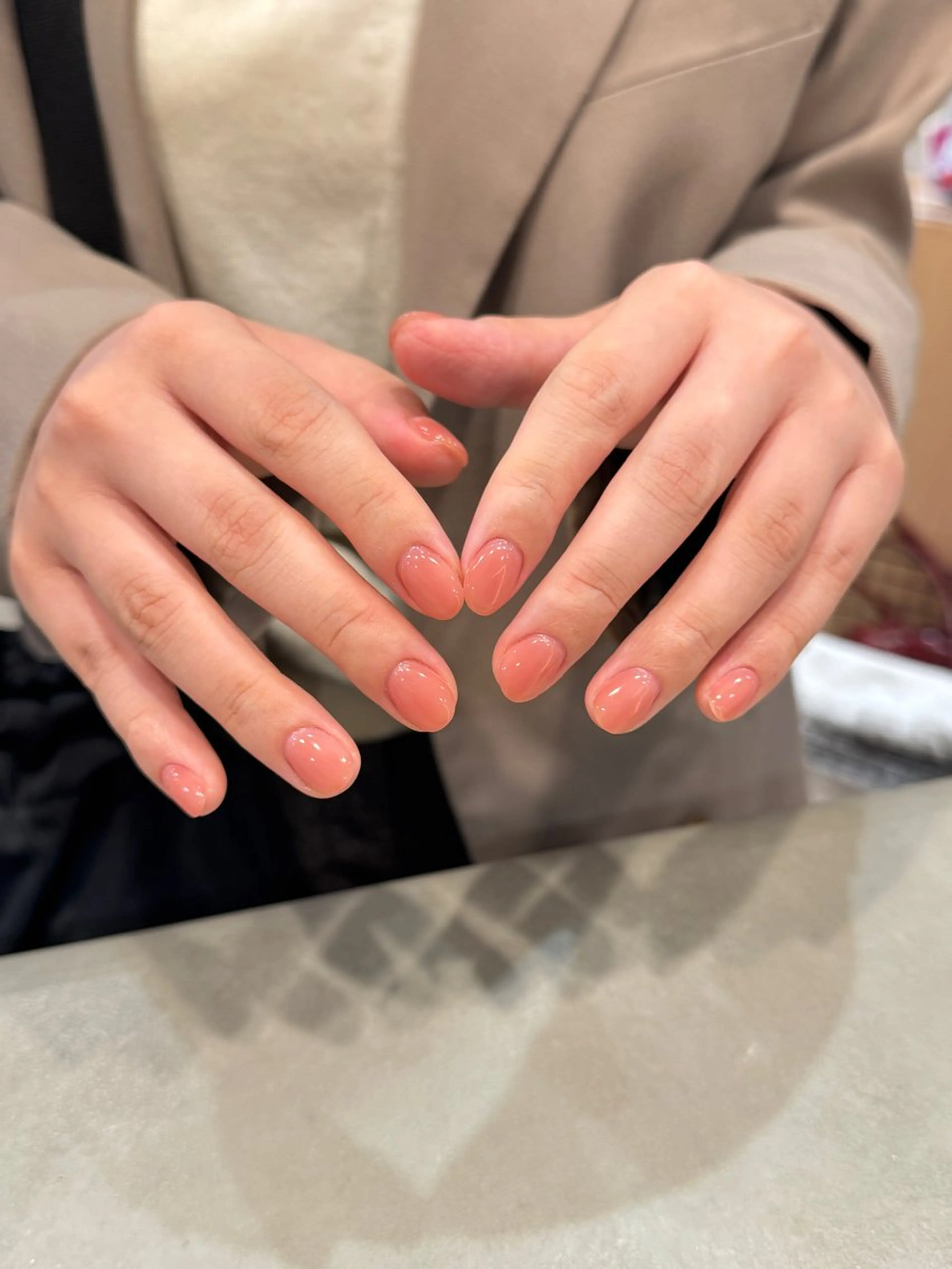 ワンカラーorラメグラデーション 💖オフ➕¥300 パラジェル使用でお爪に優しい🍀の写真