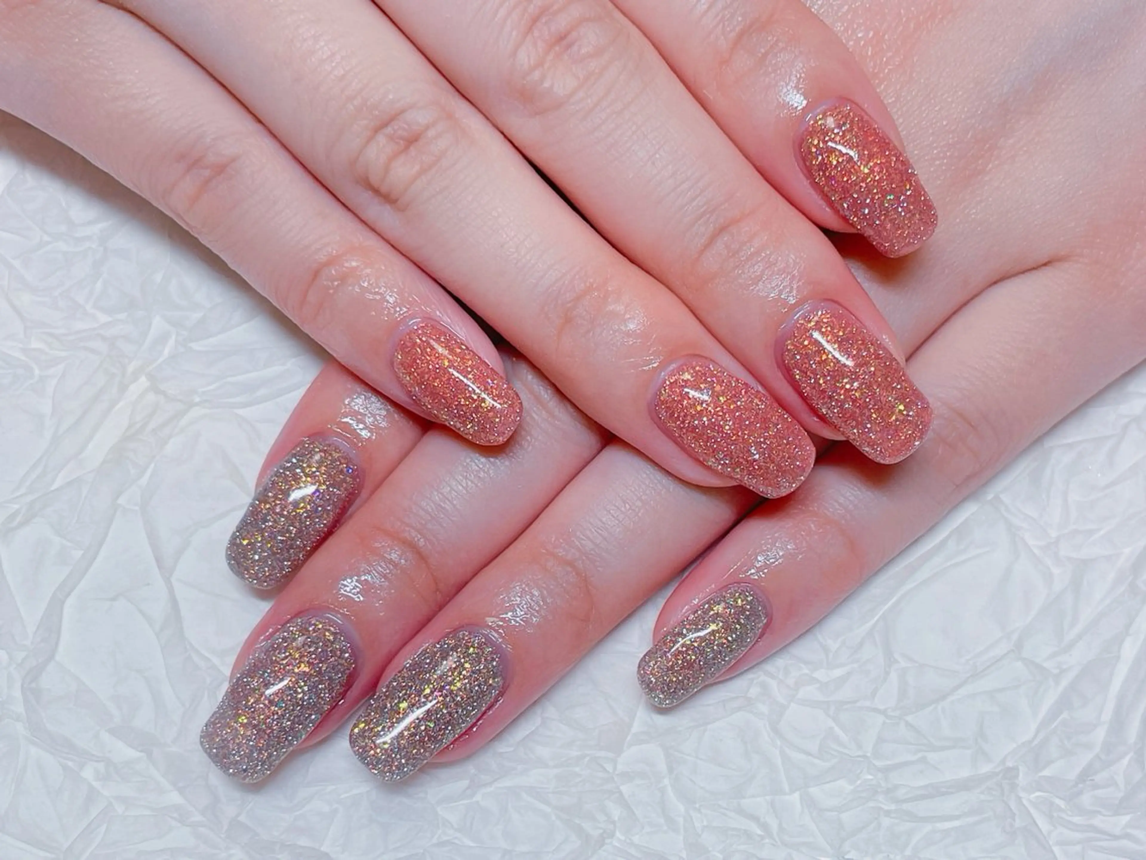 ネイル フラッシュネイル ハンドネイル ハンドケア ゆ か_Nails💫のネイルデザイン