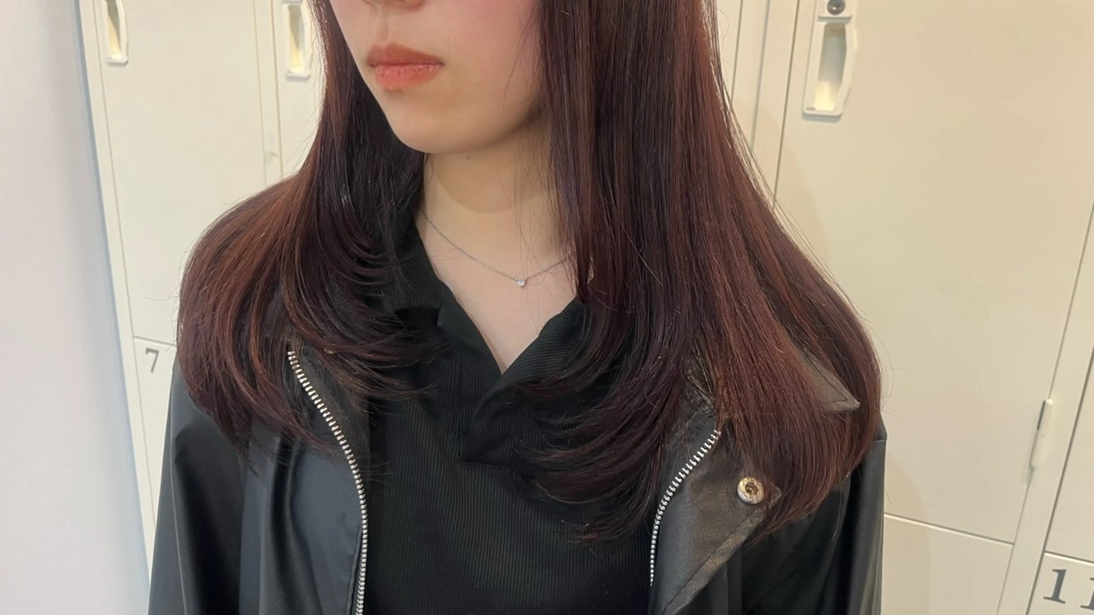 縮毛矯正カットの写真