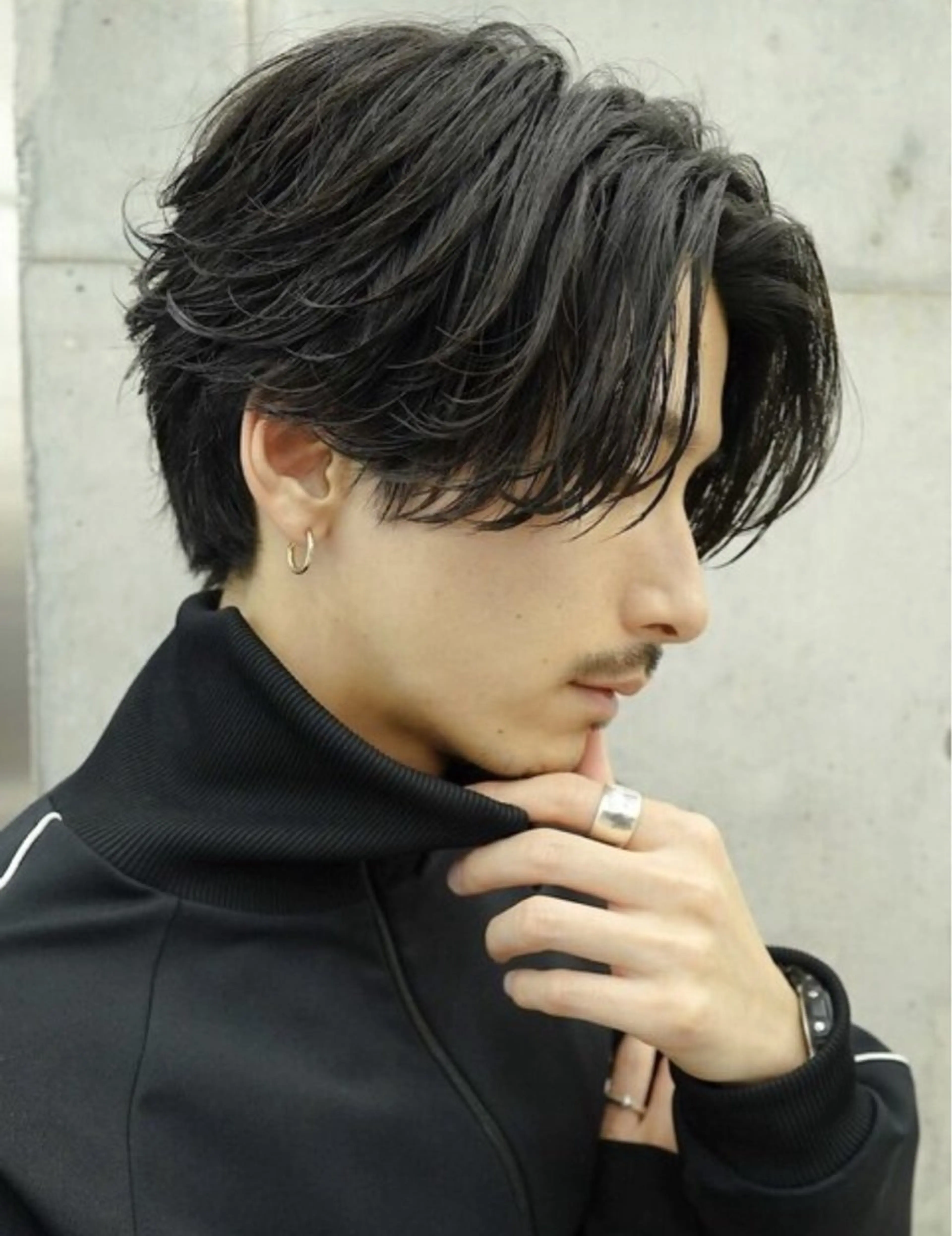 パーマ メンズ フェザーパーマ メンズ韓国風 メンズパーマ ニュアンスパーマ カット パーマ 🦔kyogo/栄 /メンズパーマのヘアスタイル
