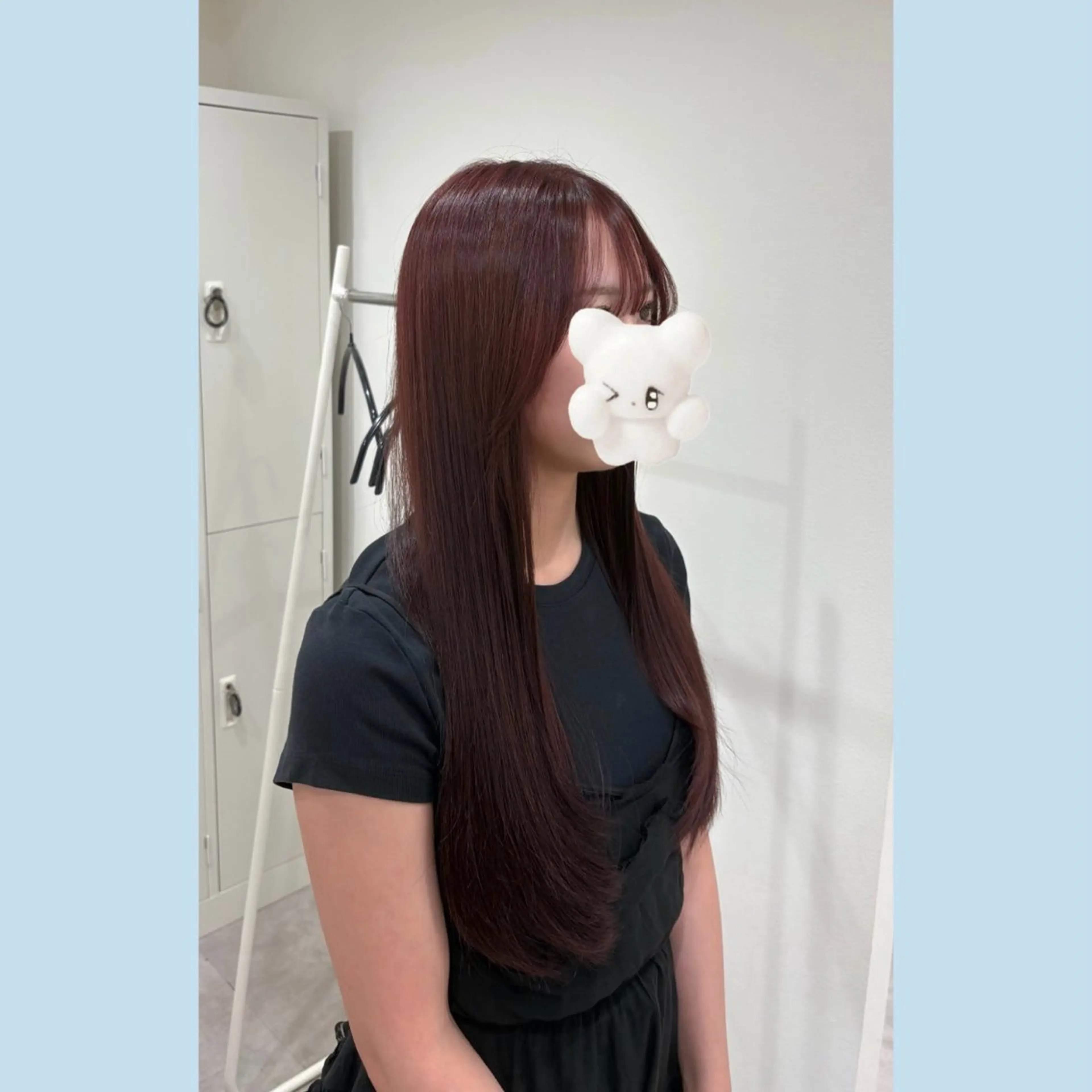 ロング カラー ブリーチ ブリーチなしカラー soyon まなか🍀のヘアスタイル