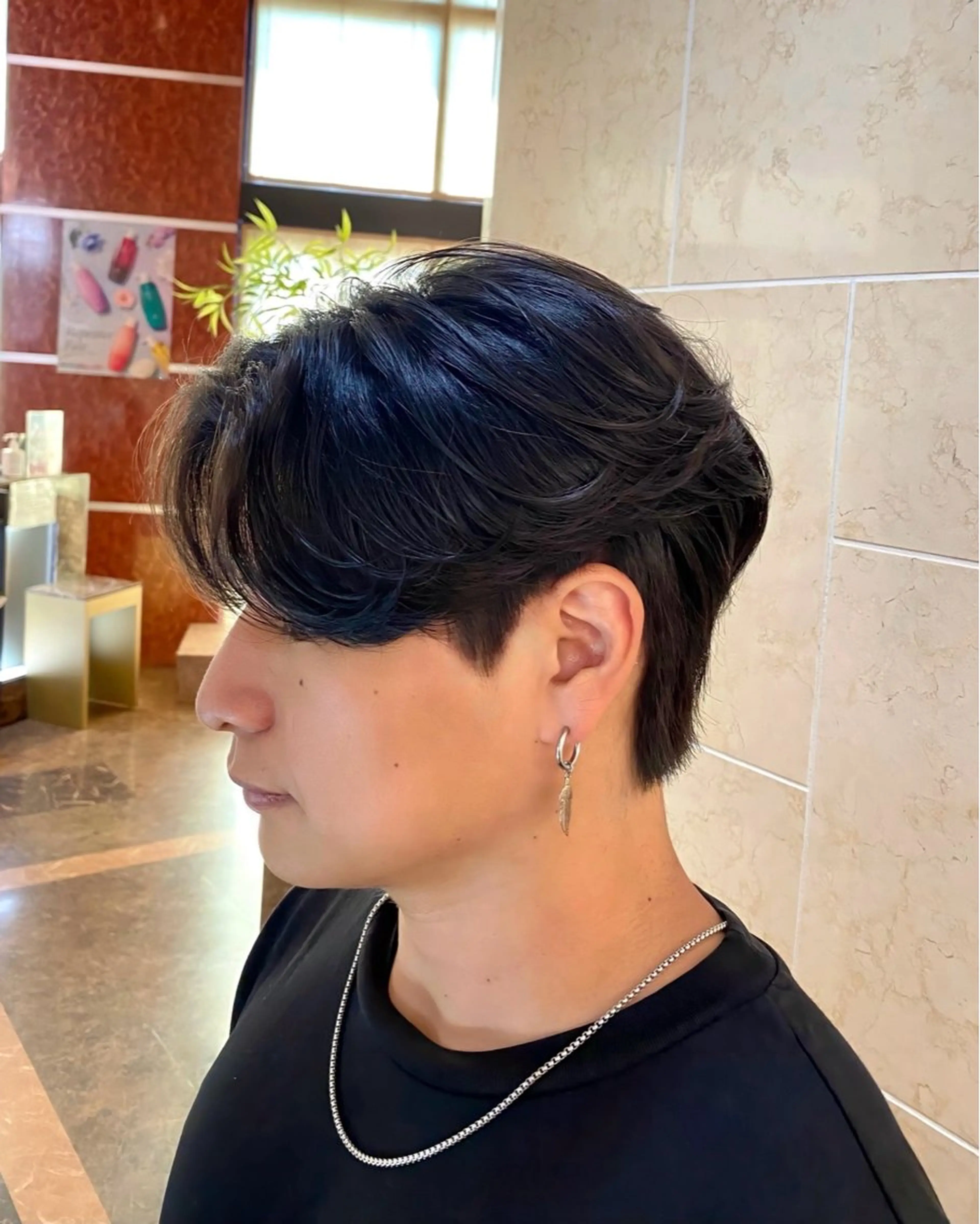 パーマ メンズ MAZE梅田所属・韓国メンズヘア関戸 和輝🇰🇷のヘアスタイル