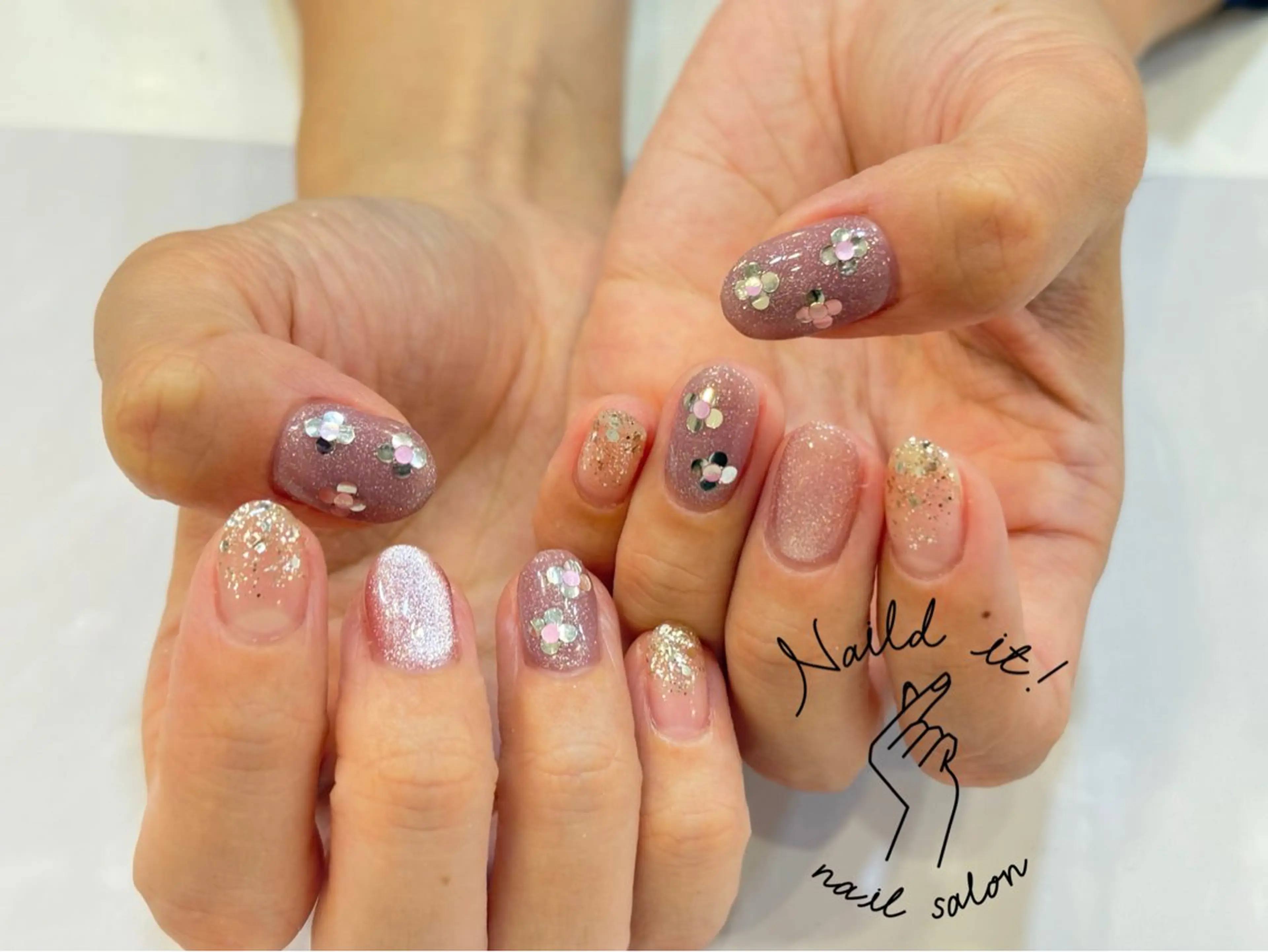 ネイル ハンドネイル Nailed it! Rimセンター北のネイルデザイン
