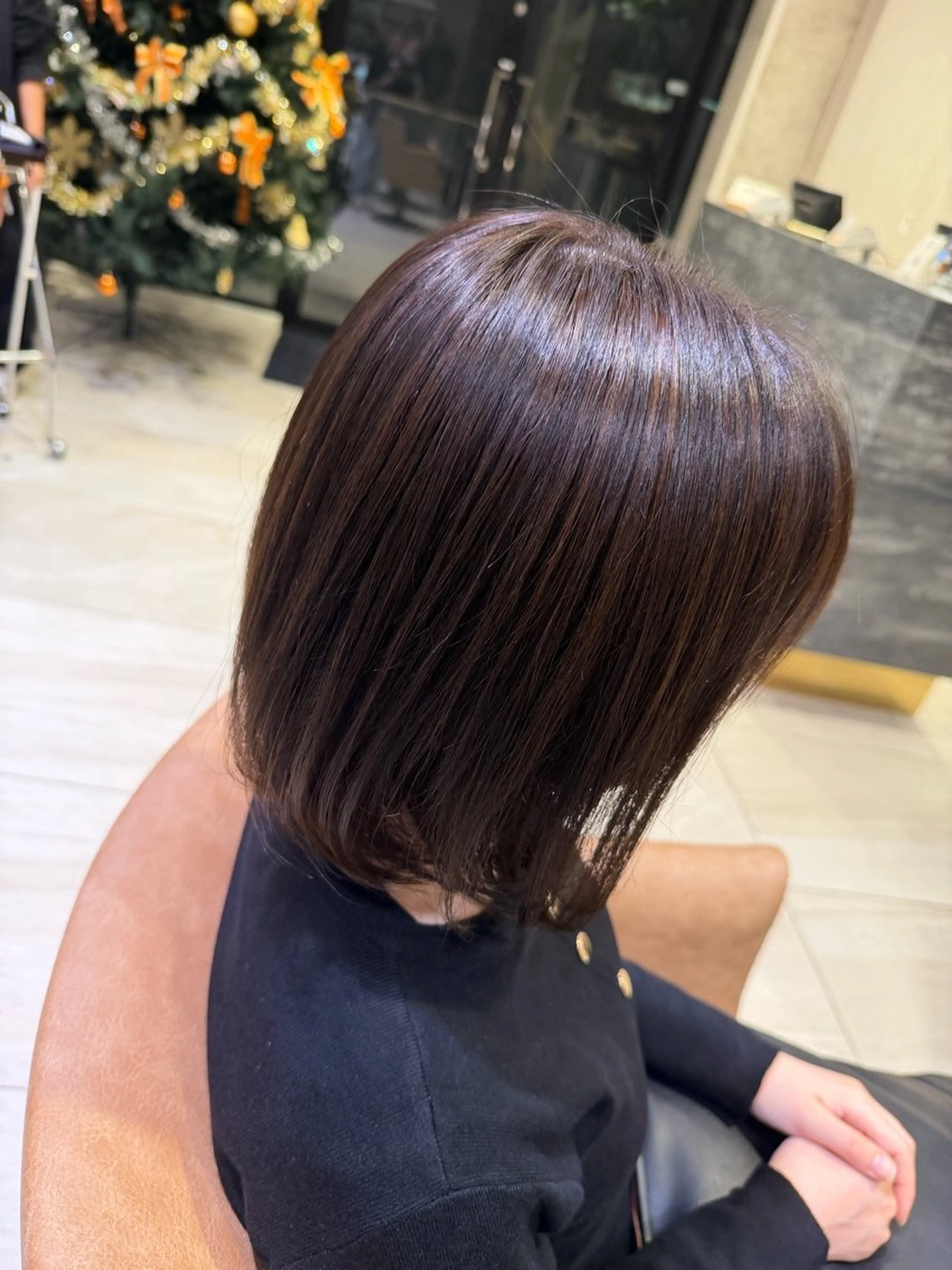 ミディアム カラー カラーモデル/ 銀座/はづきのヘアスタイル