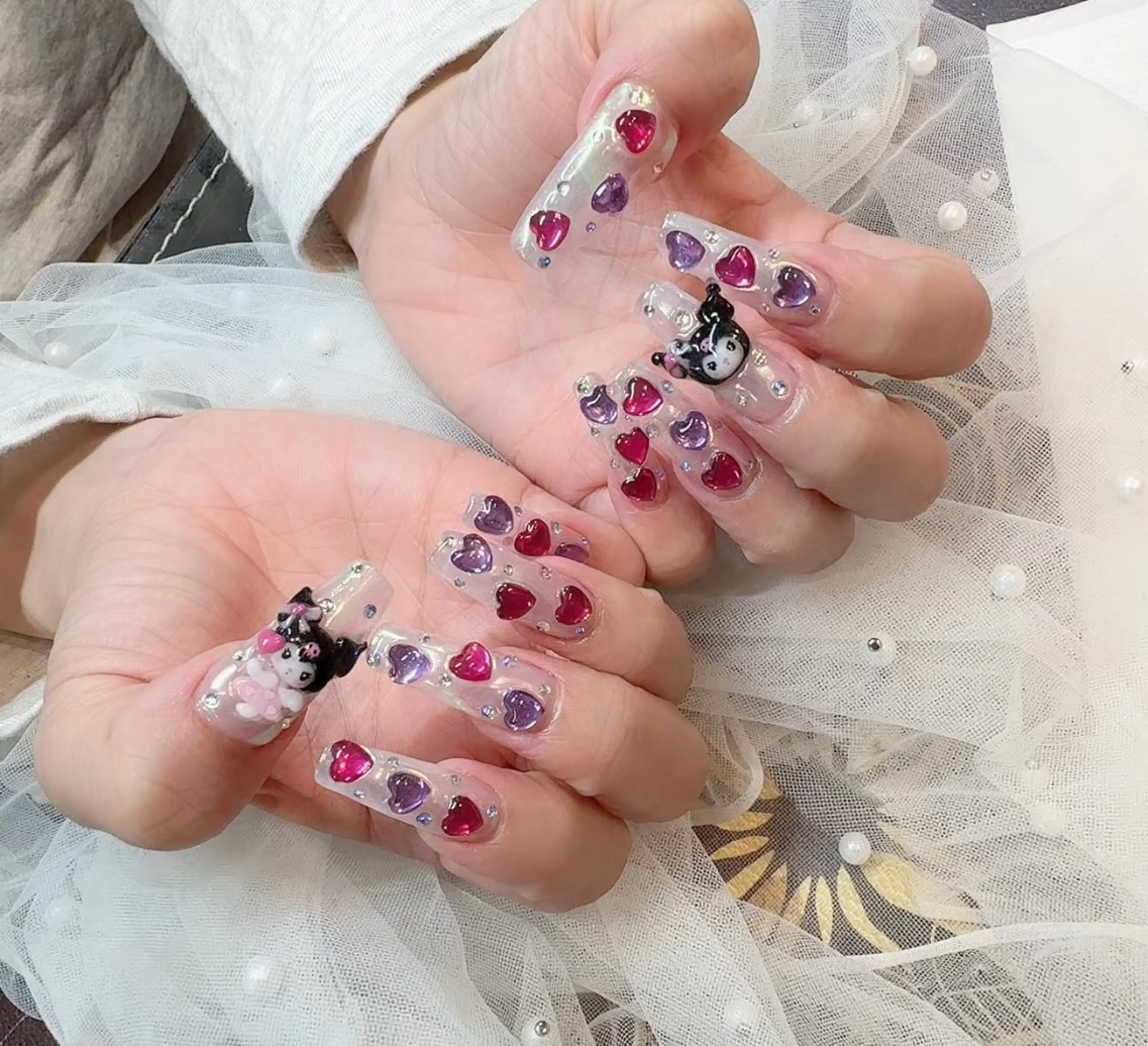 ネイル アートネイル チークネイル 長さ出し フットネイル ジェルネイル For you. Nail Salonのネイルデザイン