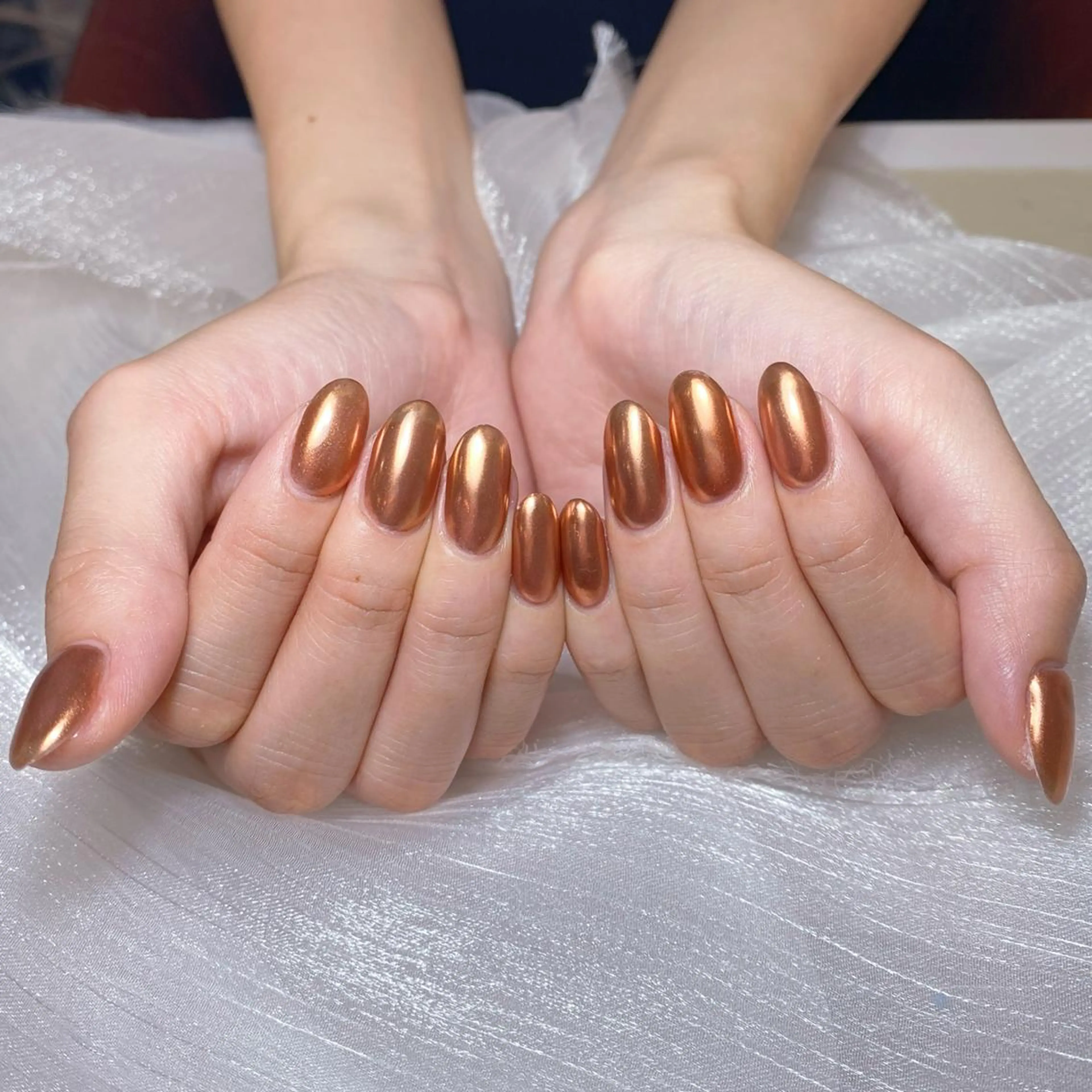 ネイル アートネイル オーロラネイル ガーリー キラキラネイル マグネットネイル ハンドネイル YOYO 💅のネイルデザイン