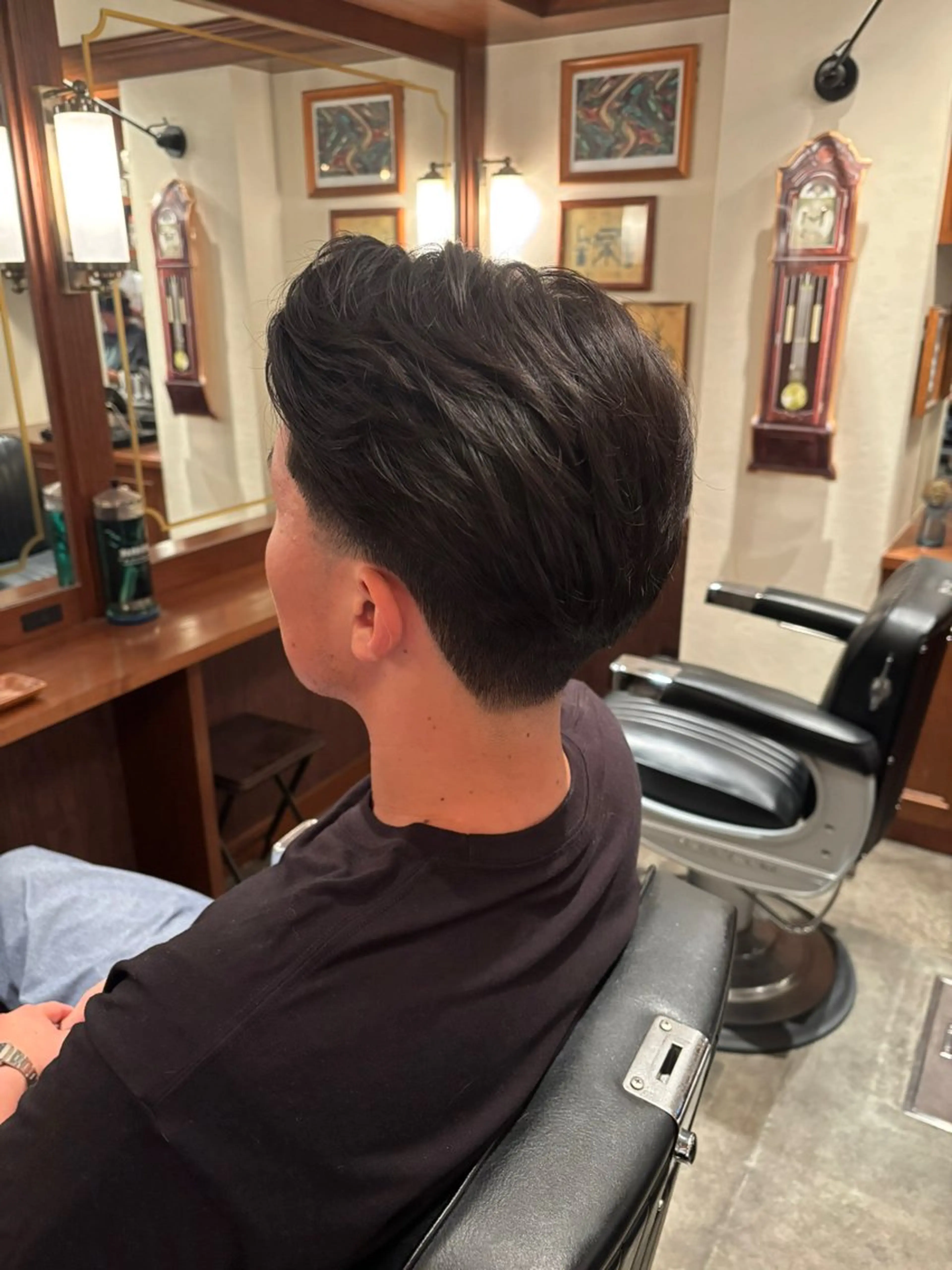 ミディアム BARBER SHOP DALIE third所属・Hiroto (フェードカット)のヘアスタイル