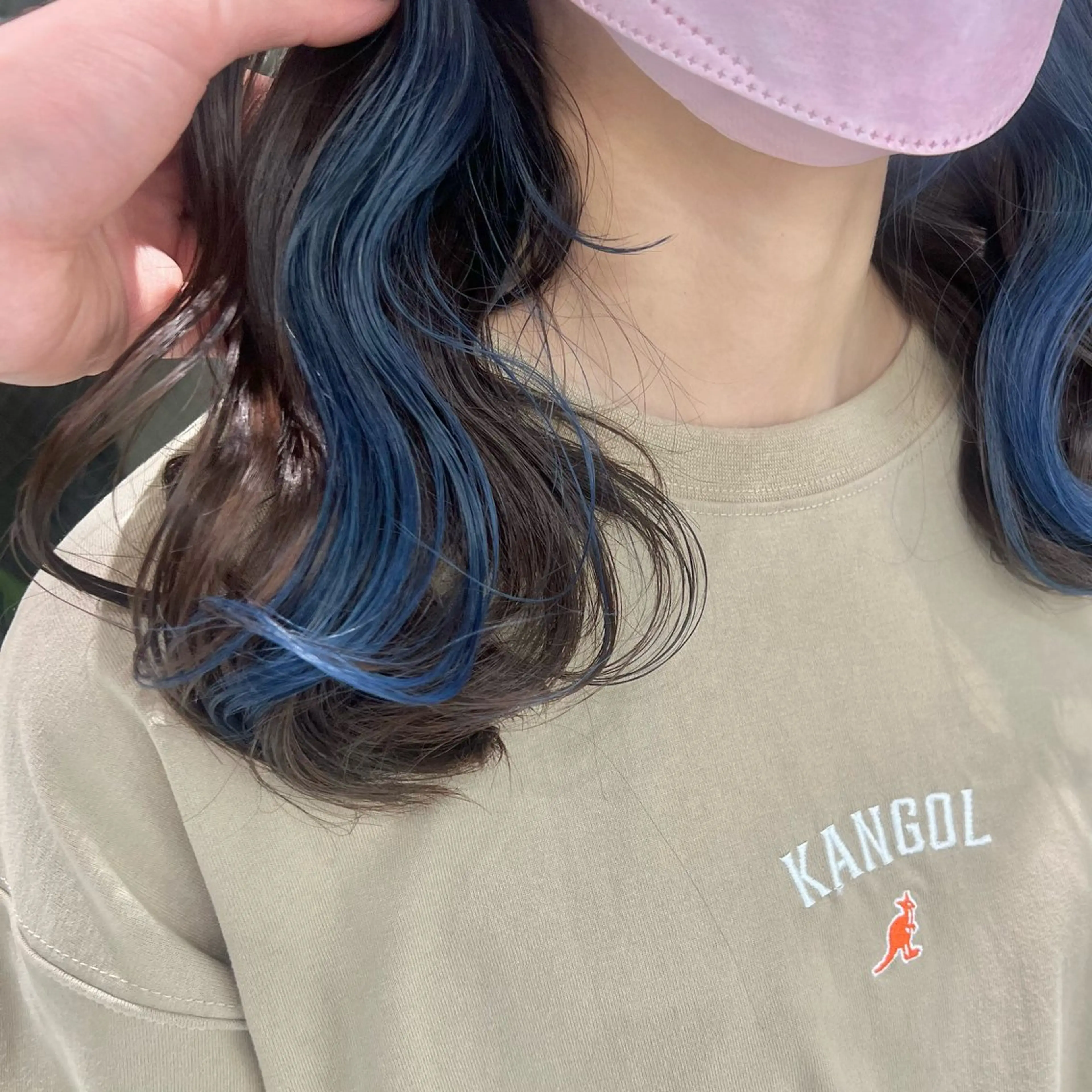 ミディアム カラー 💫トレンドパーマ 友輝💫のヘアスタイル
