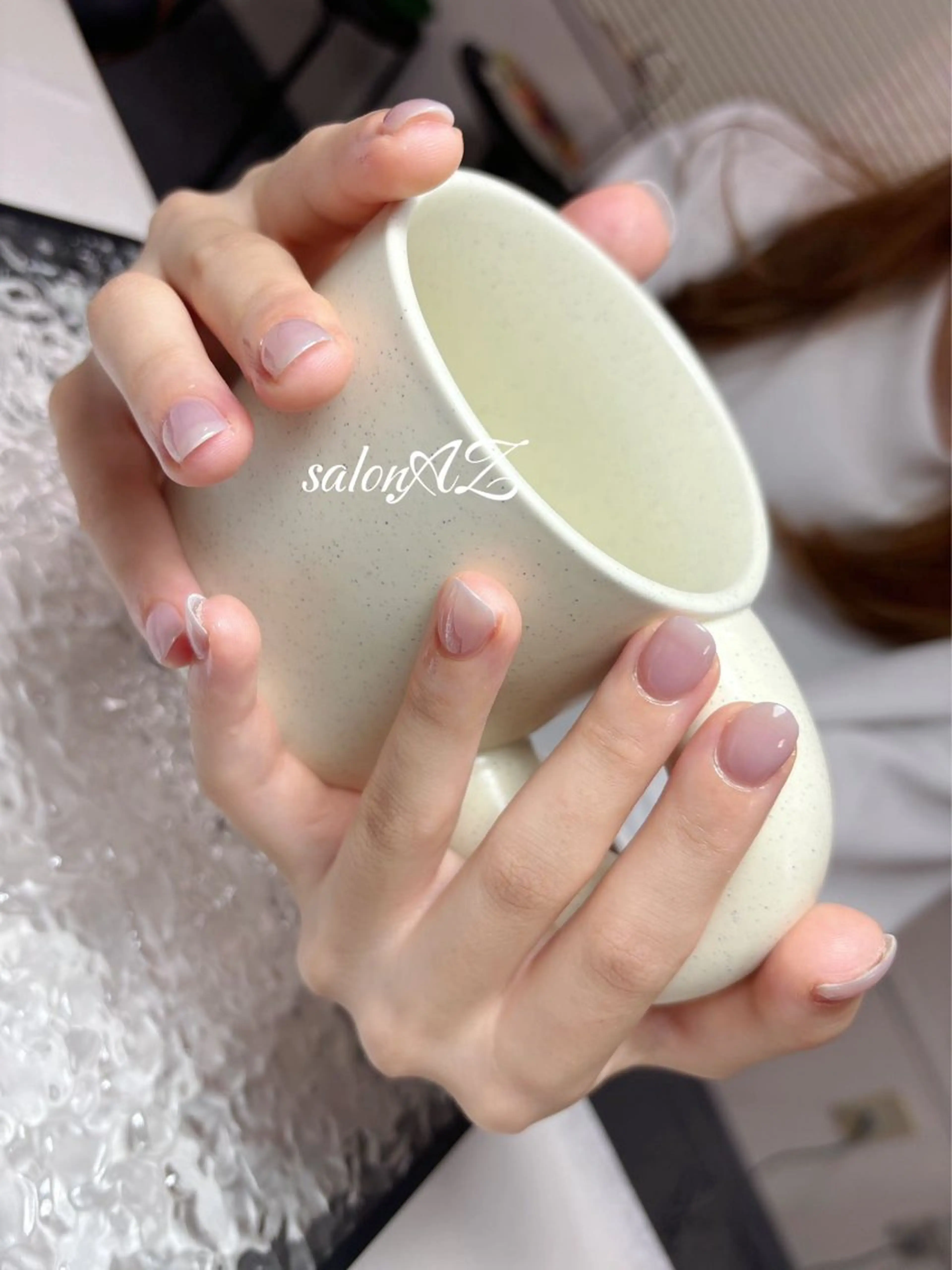 ネイル ワンカラーネイル salon AZのネイルデザイン