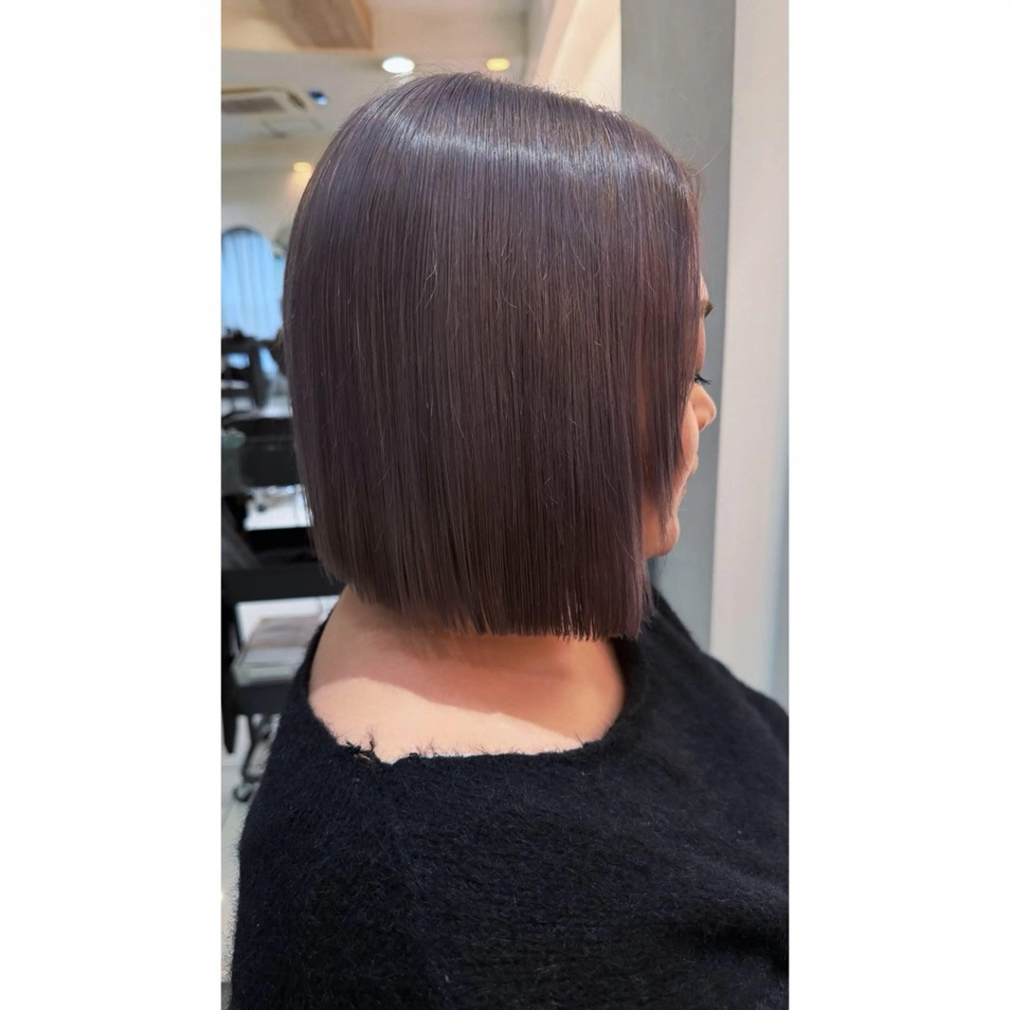 ミディアム カラー ブロンド シルバー ホワイトブロンド カット ヘアカラー トリートメント beaute錦糸町 🦖⋆͛yuka💚のヘアスタイル