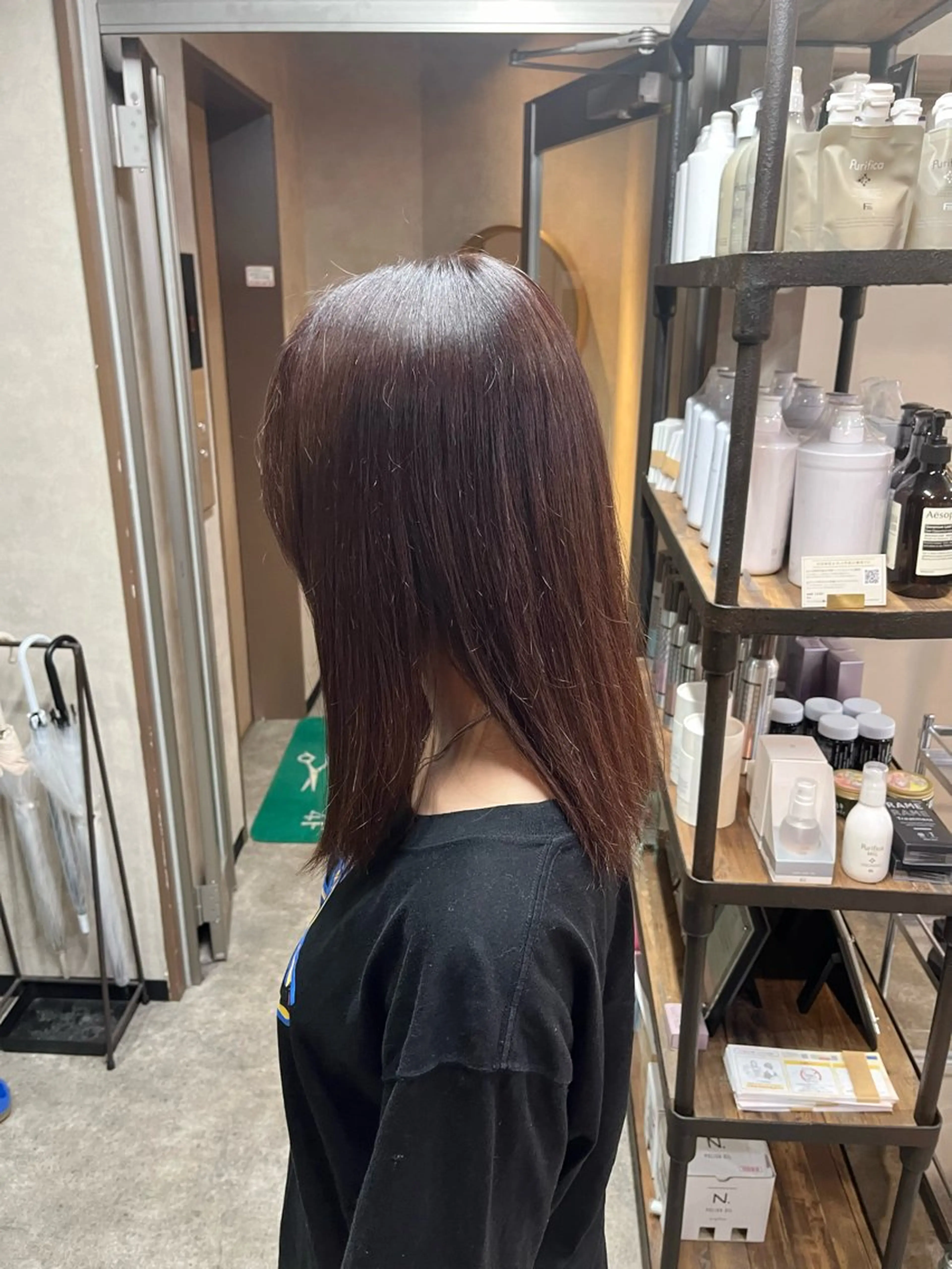 セミロング カラー ヘアカラー HAWND hair&life所属・ayane ito / HAWNDのヘアスタイル