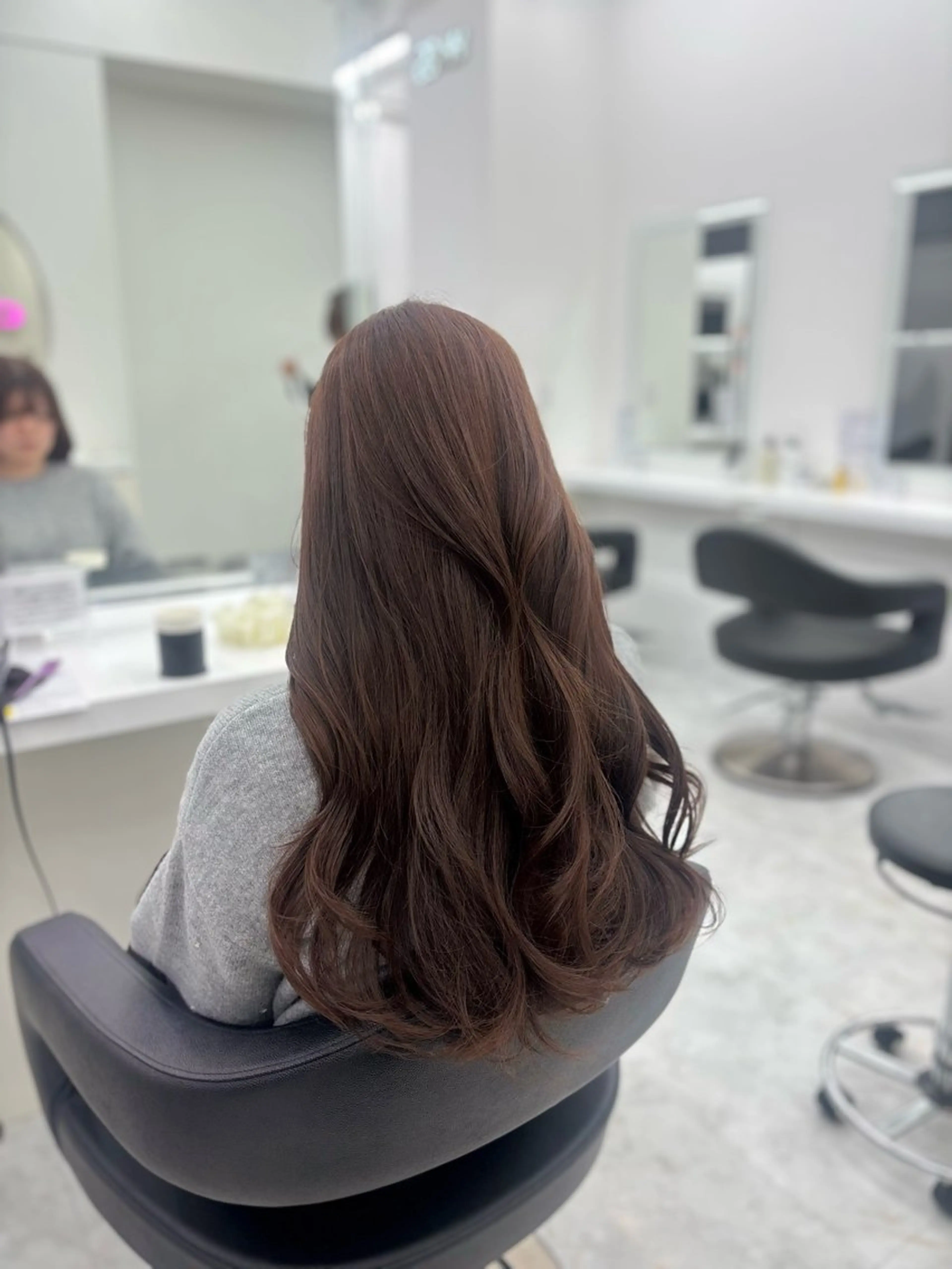 ロング カラー ヘアカラー トリートメント 🤍レイヤー/顔周り /hirari🤍のヘアスタイル