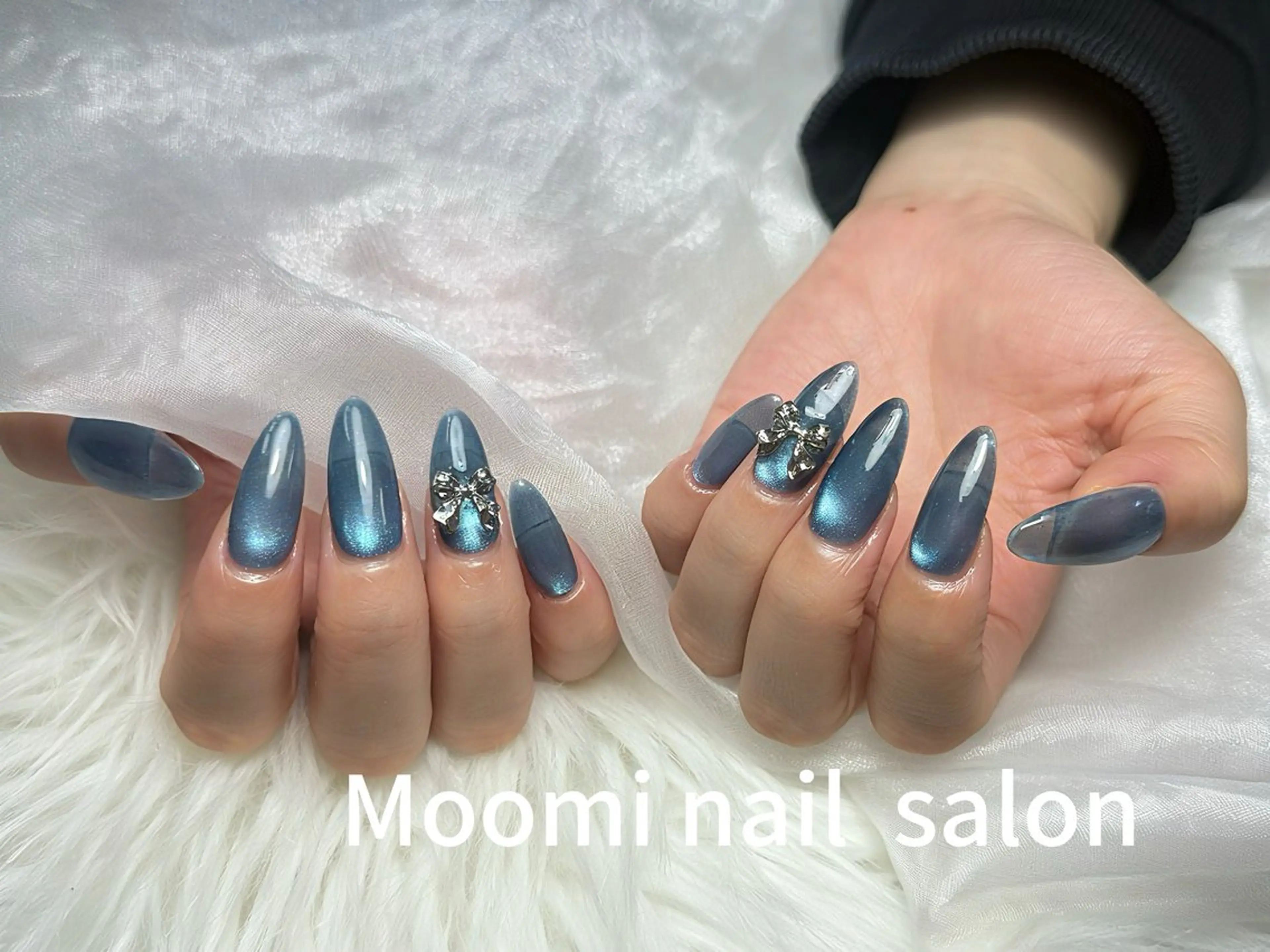 ロング ハンドネイル Moomi nail salonのネイルデザイン
