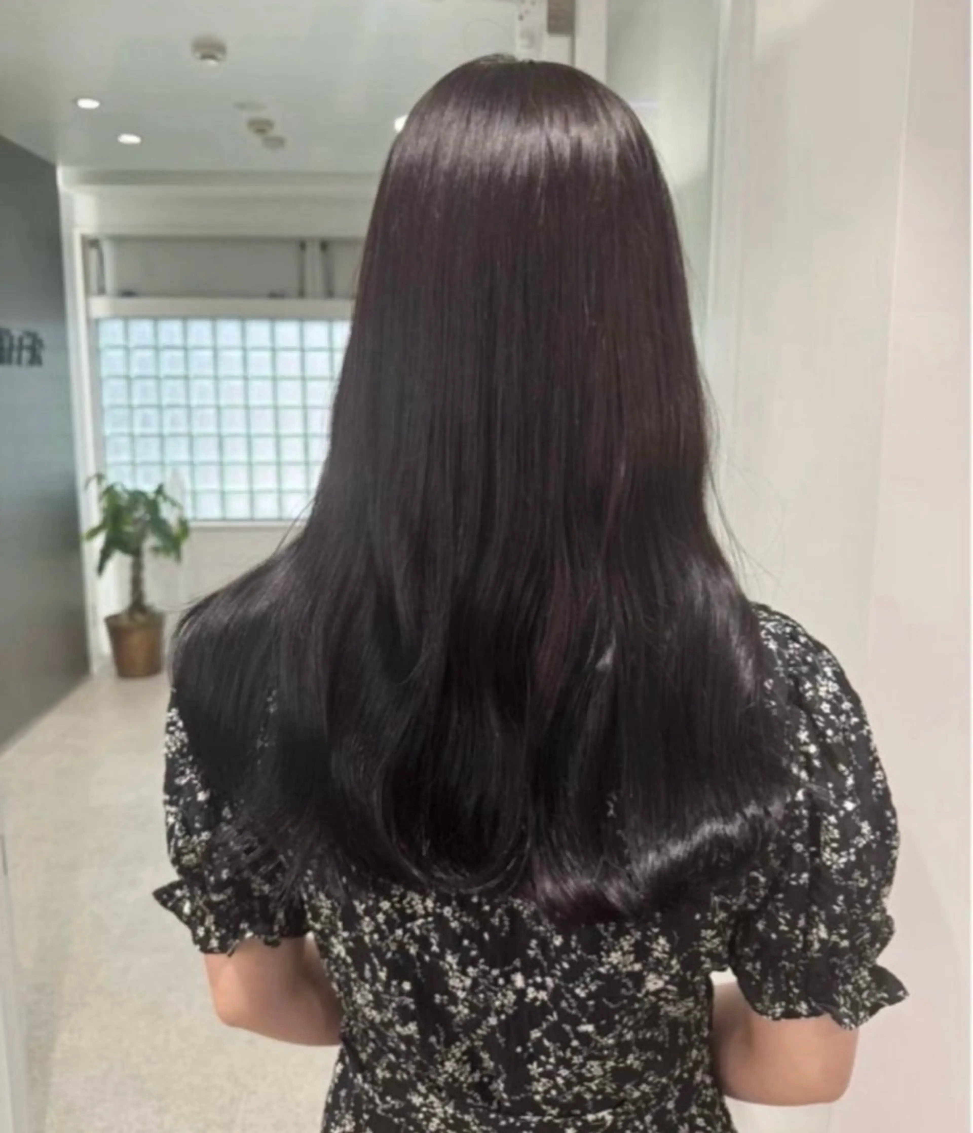 ロング ヘアカラー トリートメント miku/ラベンダー 透明感カラー🪻❤︎のヘアスタイル