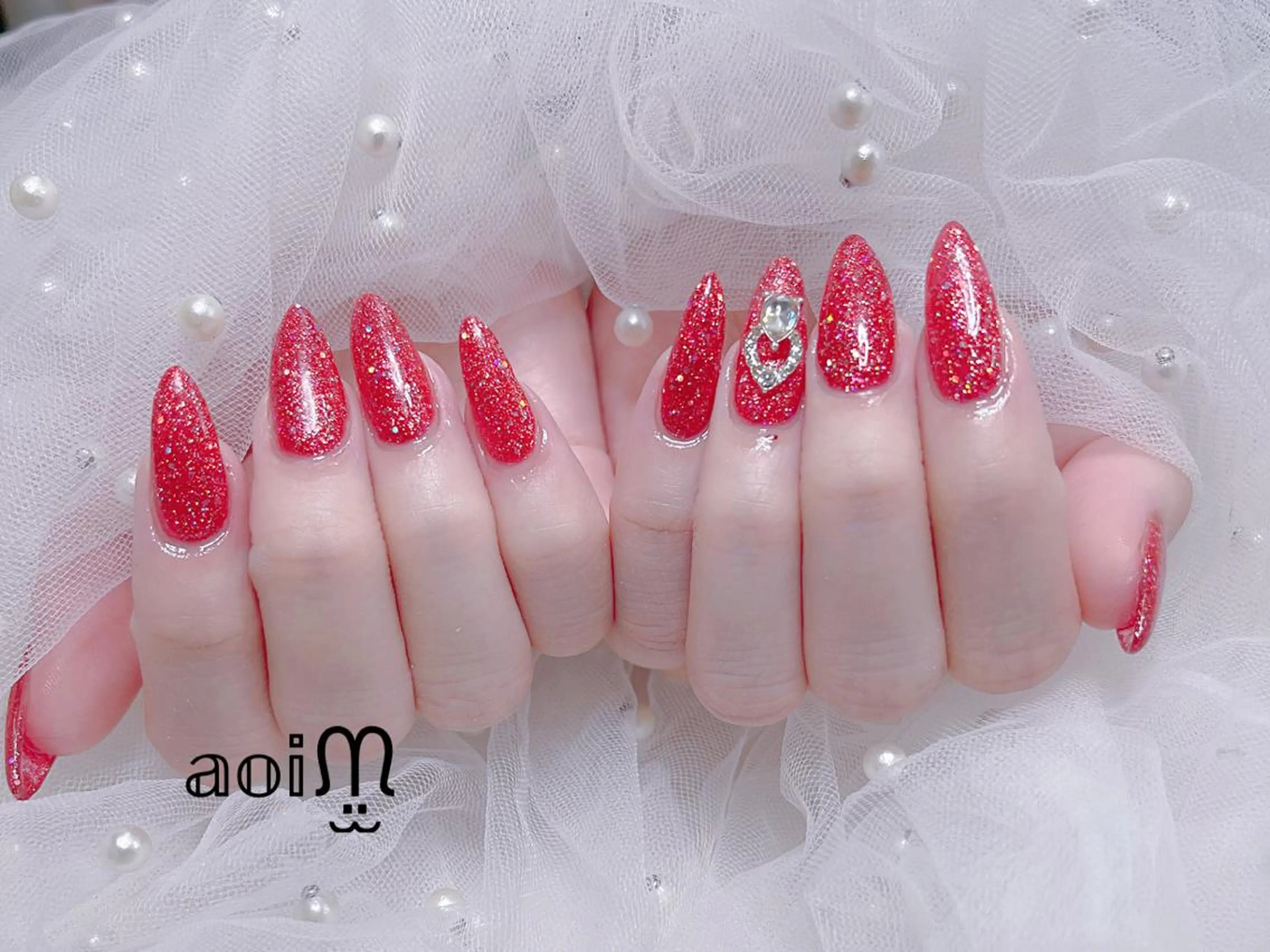 ネイル 葵うさぎ所属・葵うさぎ AIのネイルデザイン