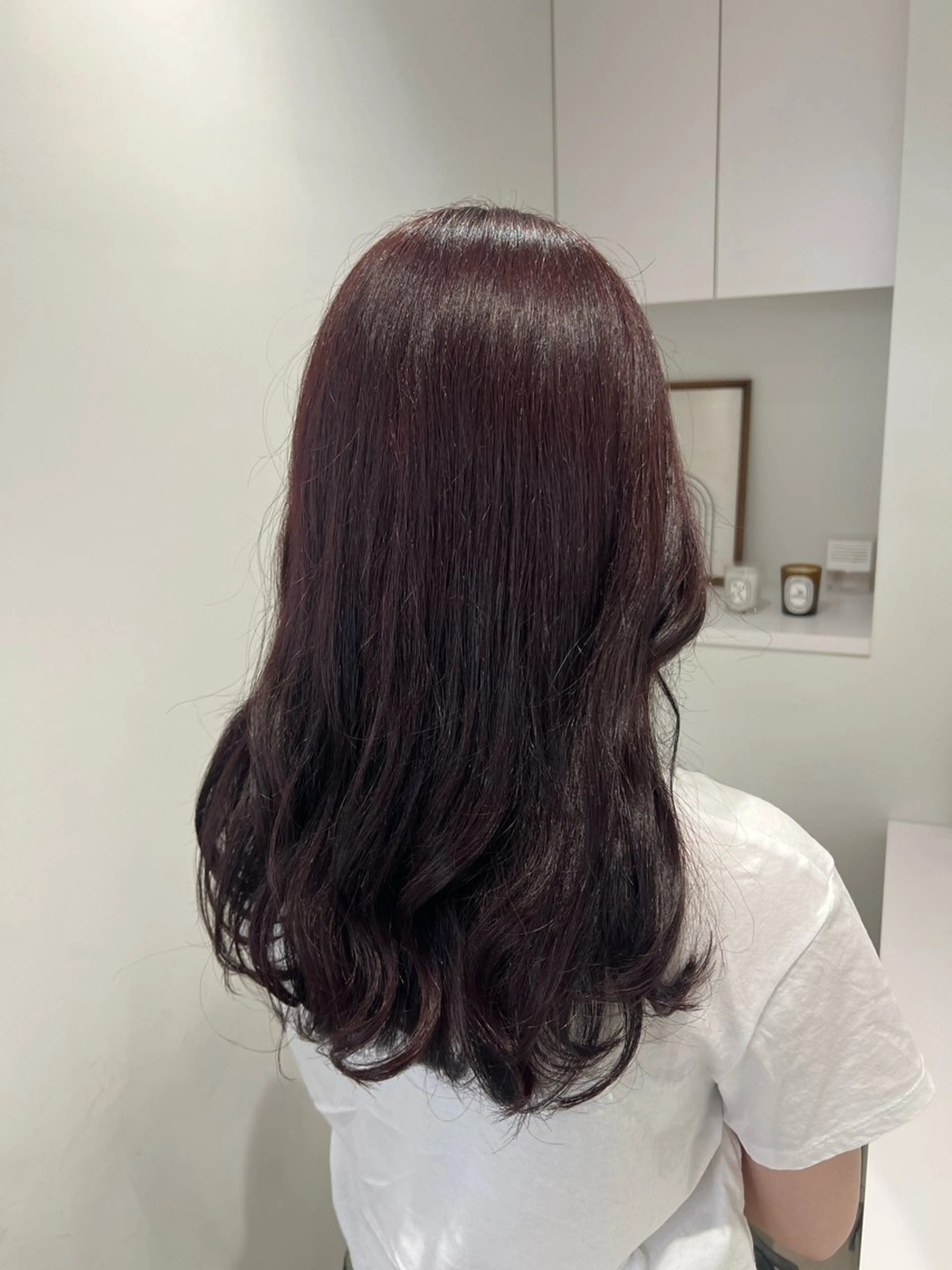 ロング ヘアカラー アレンジ/ブラウン カラー HARU🕯のヘアスタイル