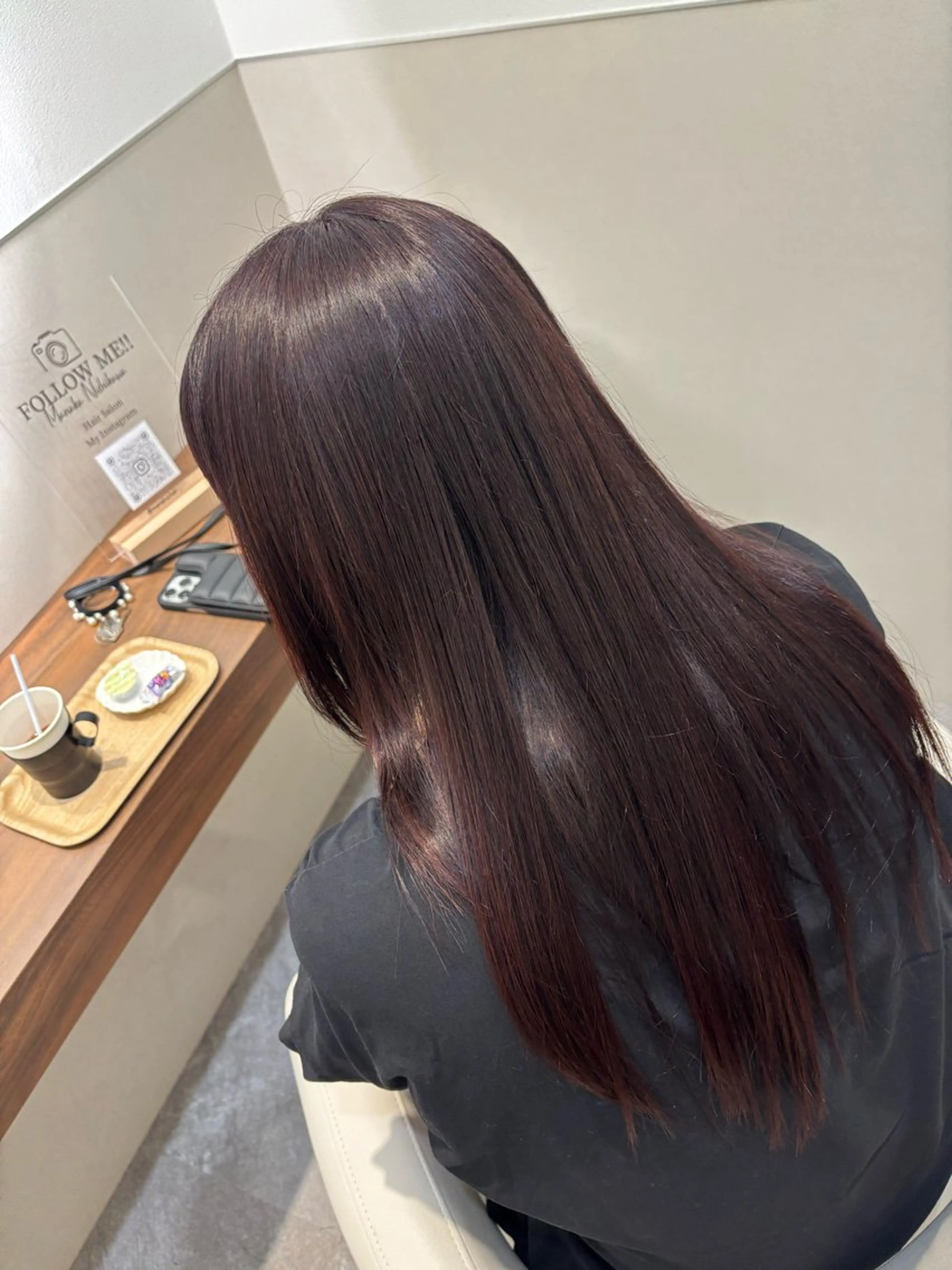 カラー➕トリートメント🎀の写真