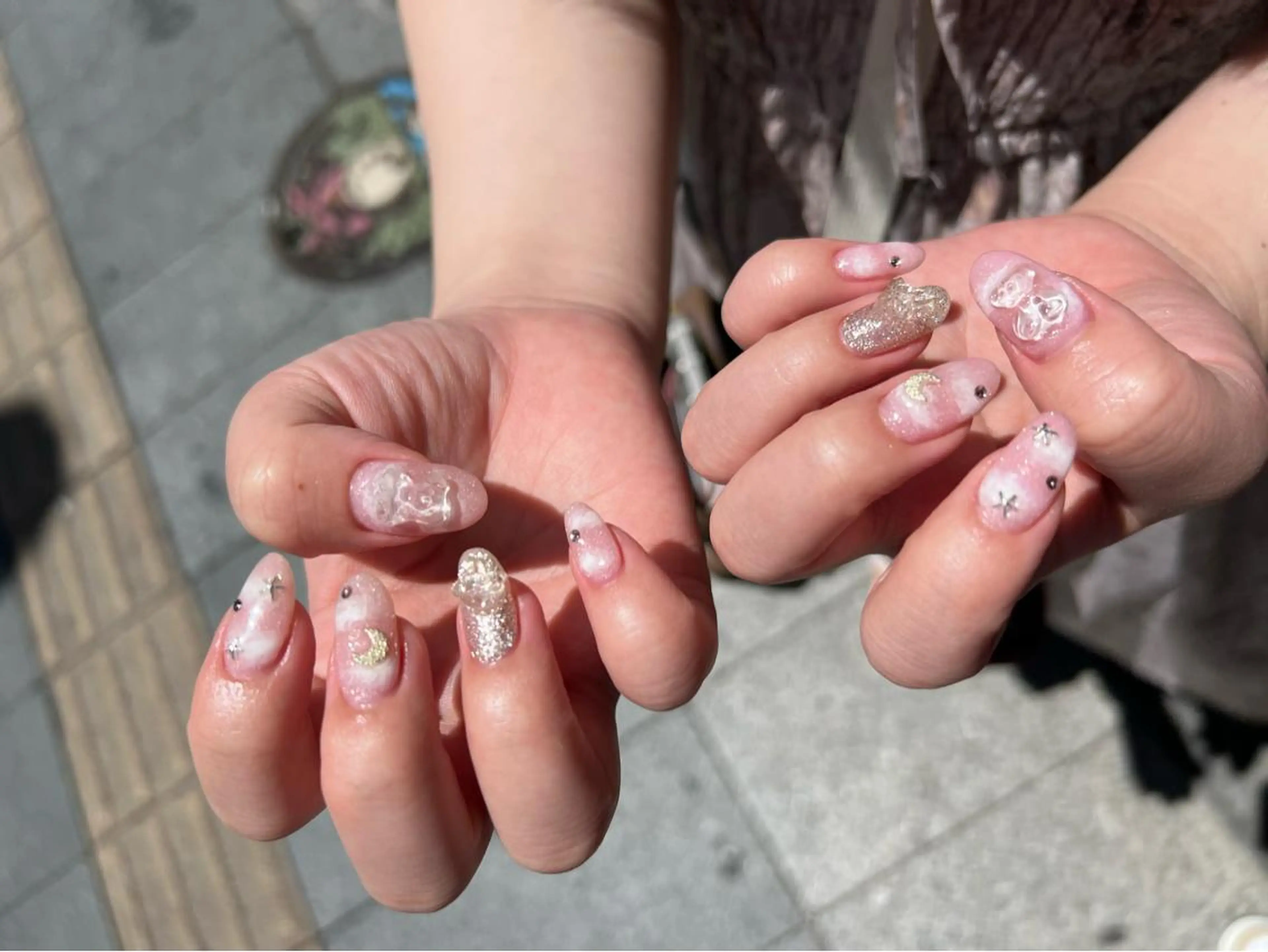 ネイル ハンドネイル zir  nail 🕊️💗RIOのネイルデザイン