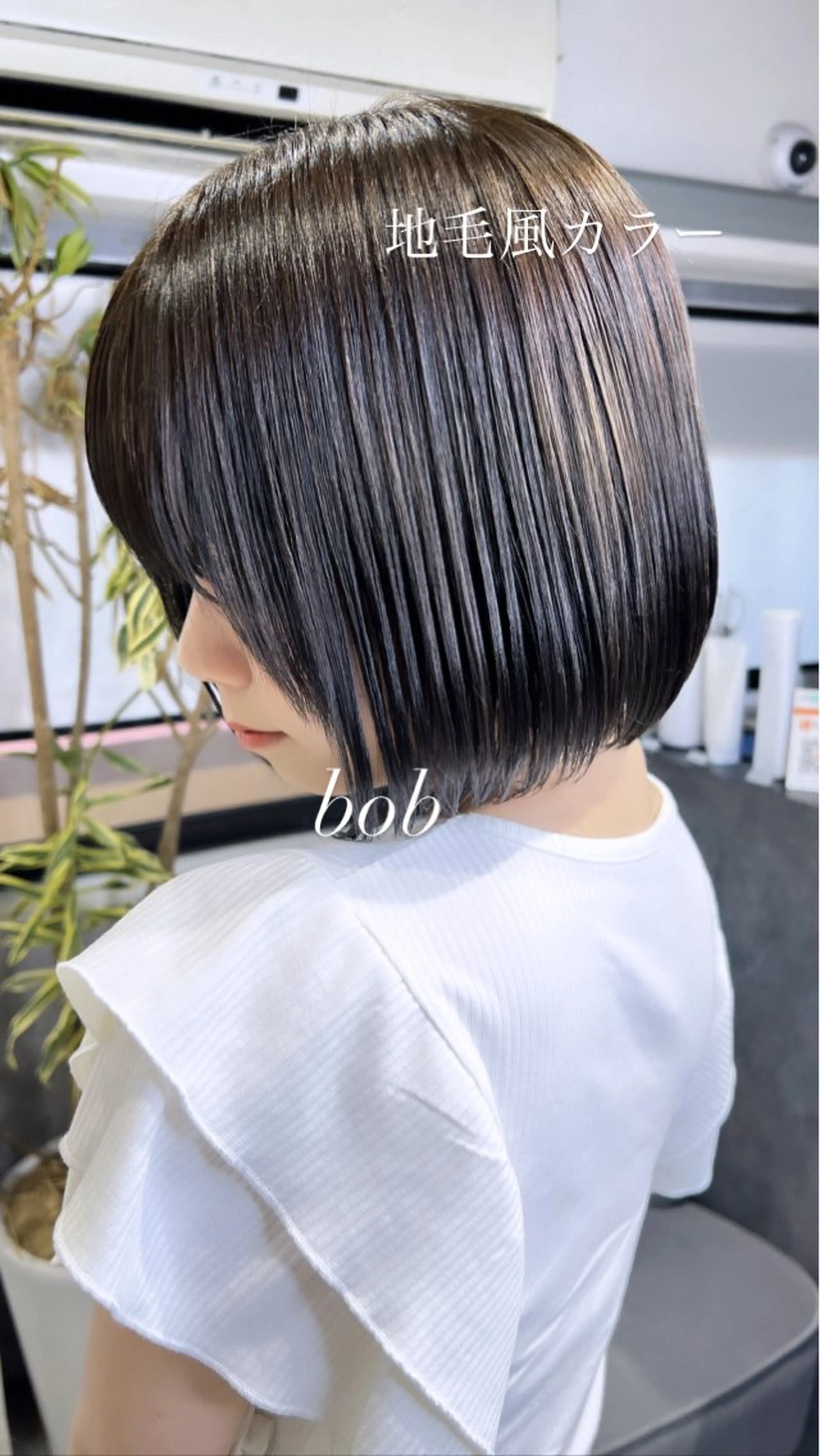 ショート カラー ボブ TOMONA👑 GiseL梅田店のヘアスタイル