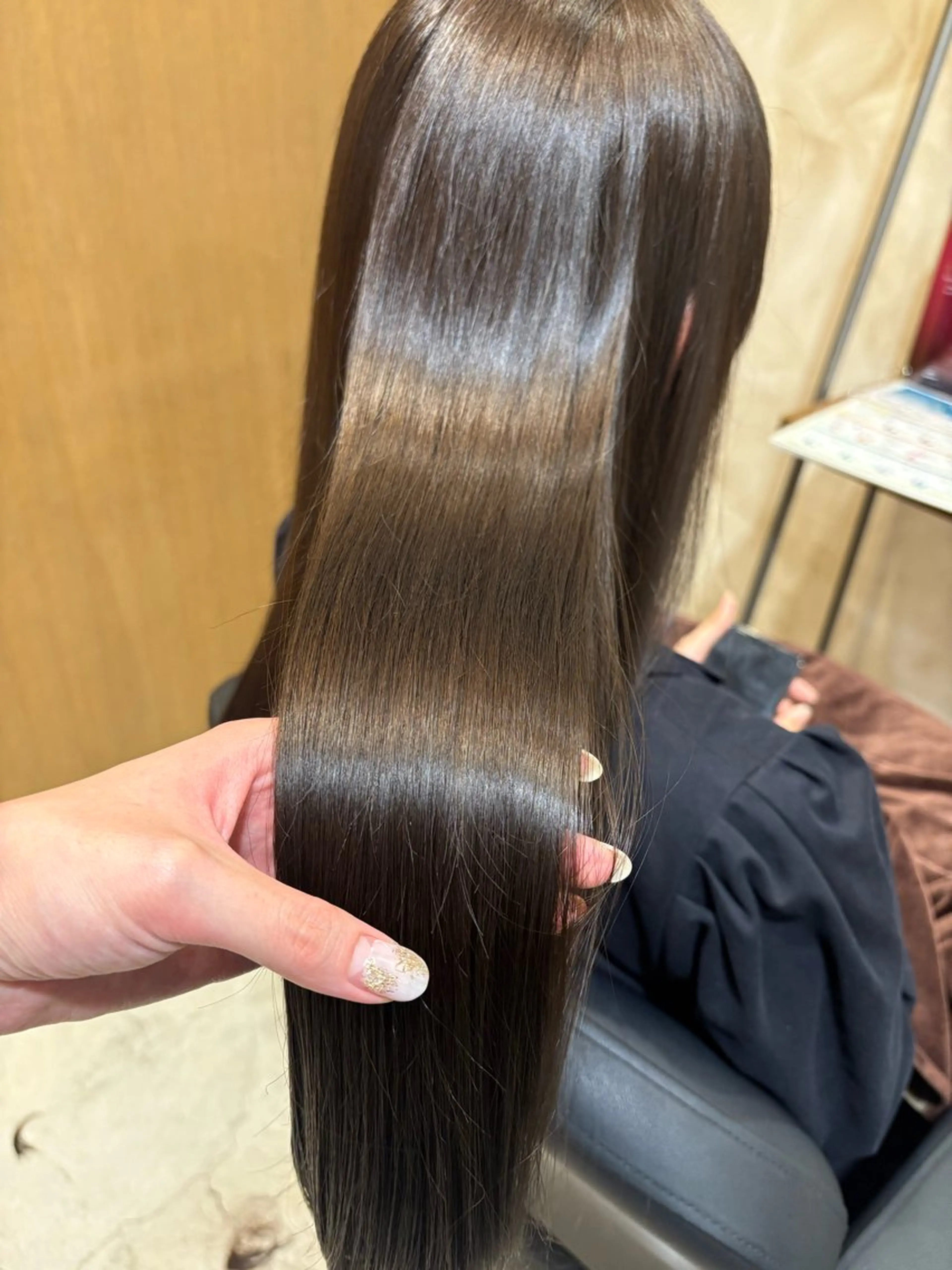 ロング カラー アッシュ トリートメント カット ヘアカラー トリートメント ニュアンスカラー／ 久住綾香のヘアスタイル