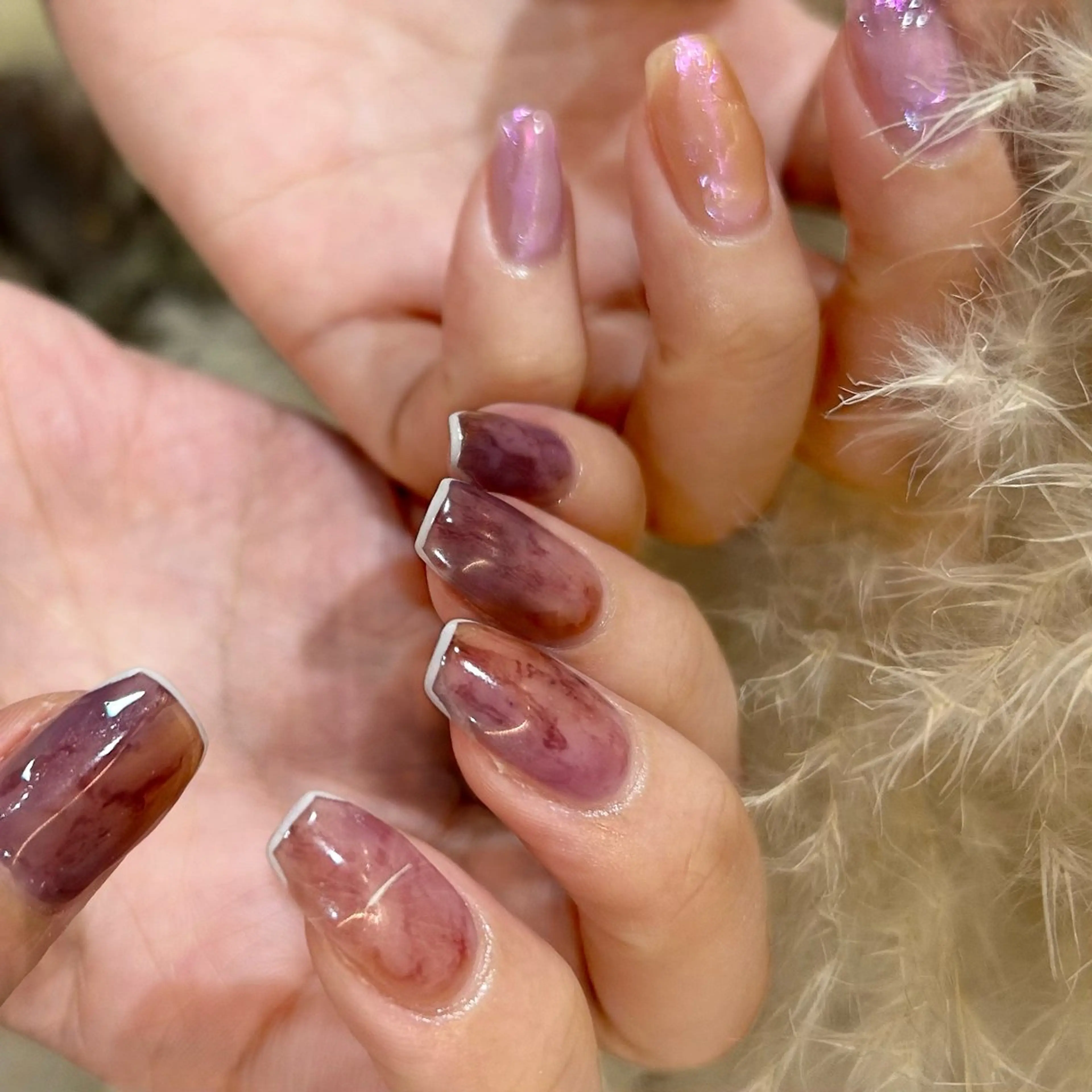 ネイル ハンドネイル shio ♡ 8月分予約受付中のネイルデザイン