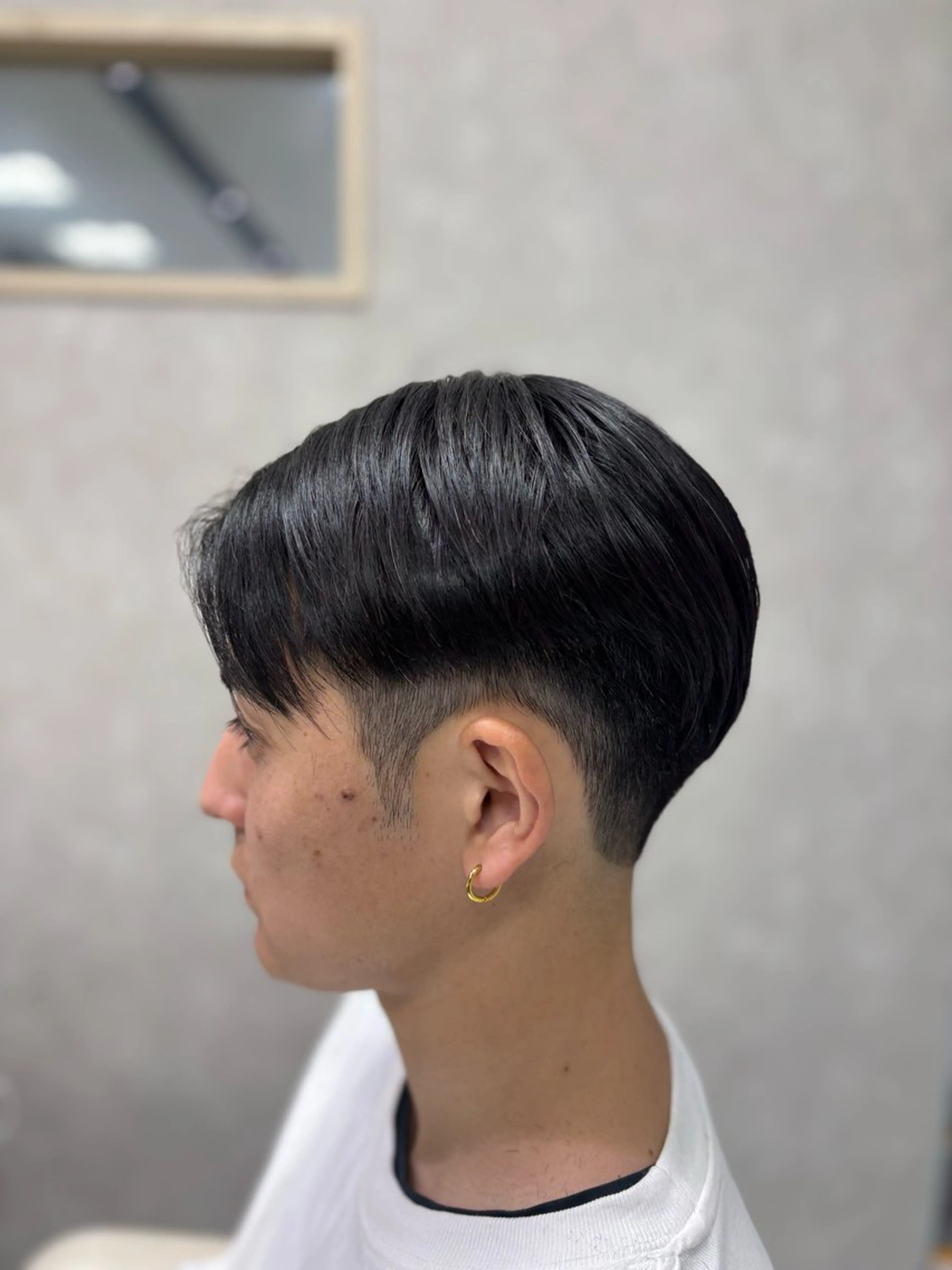 ショート メンズ カット 縮毛矯正 メンズ特化韓国風 パーマスタイル/りんのヘアスタイル