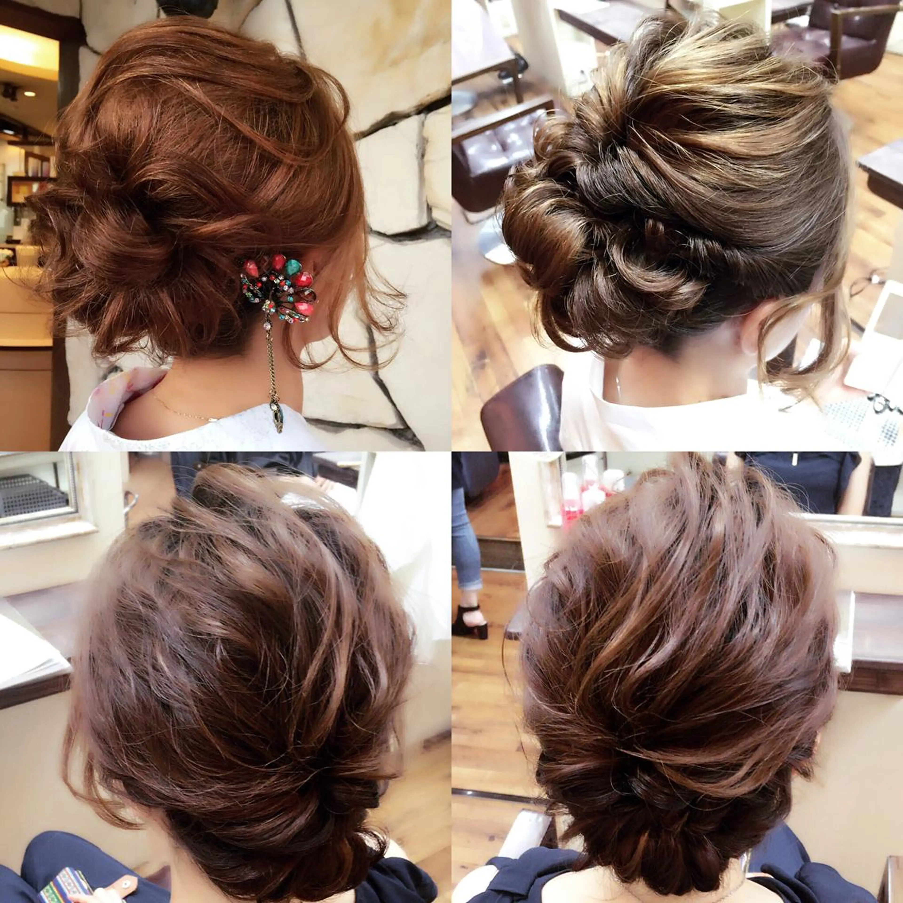 ヘアアレンジ ＨＩ ROのヘアスタイル