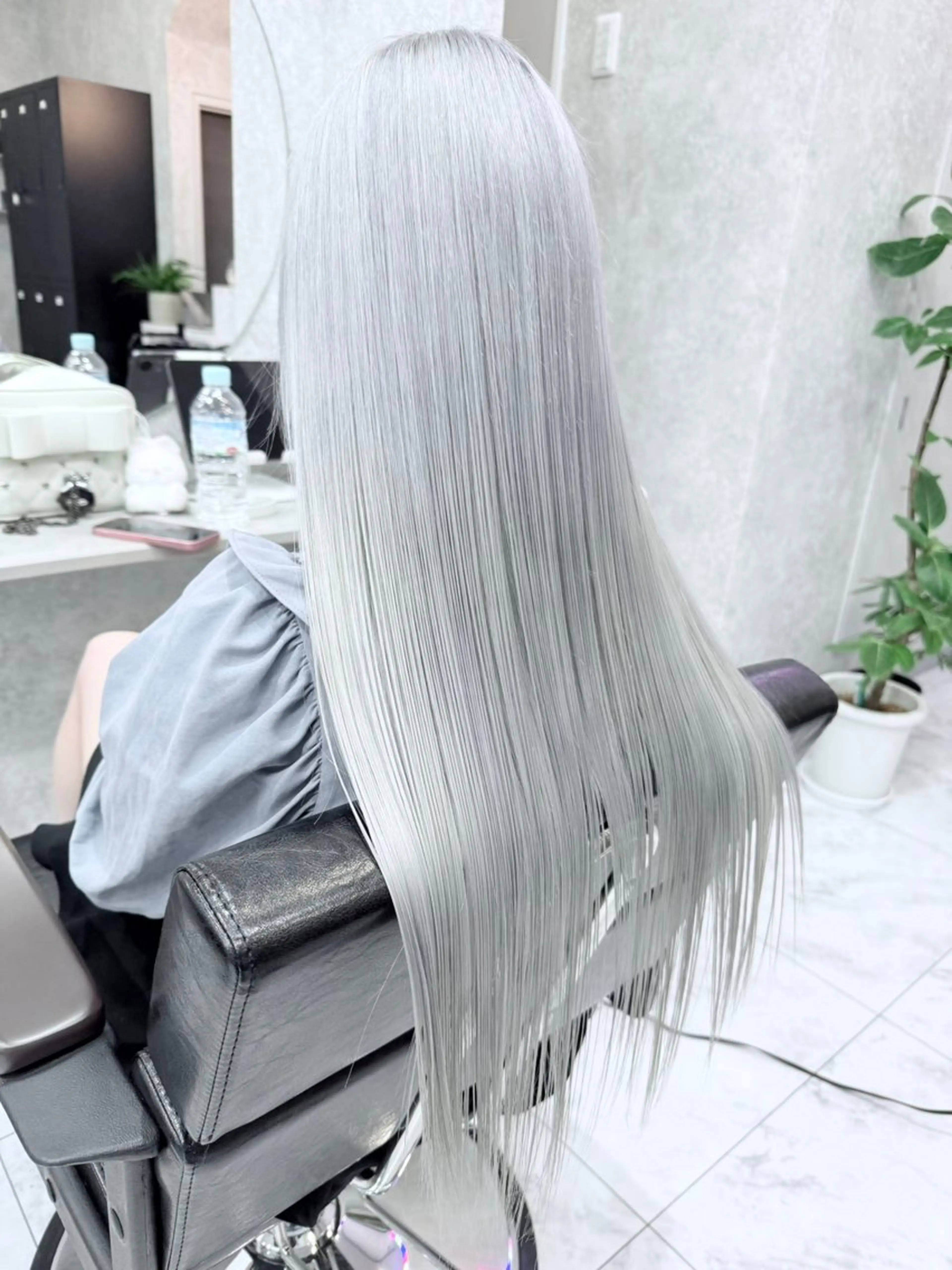 ロング カラー ヘアカラー 🌈派手髪ハイトーン 🌈鈴木亮太🌈のヘアスタイル