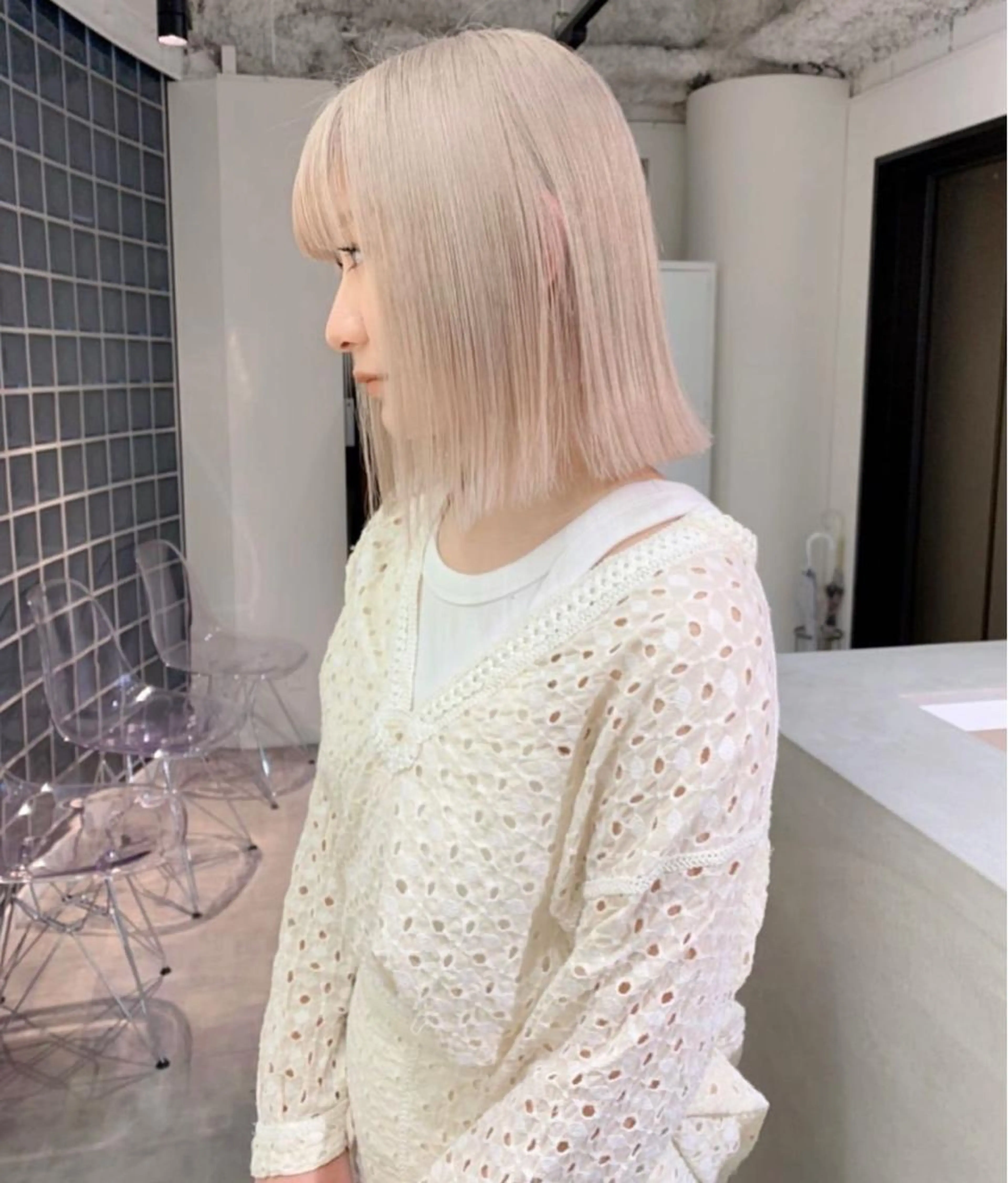 限定価格!!ハイトーン✨トリプルカラーコース(ケアブリーチ2回)の写真