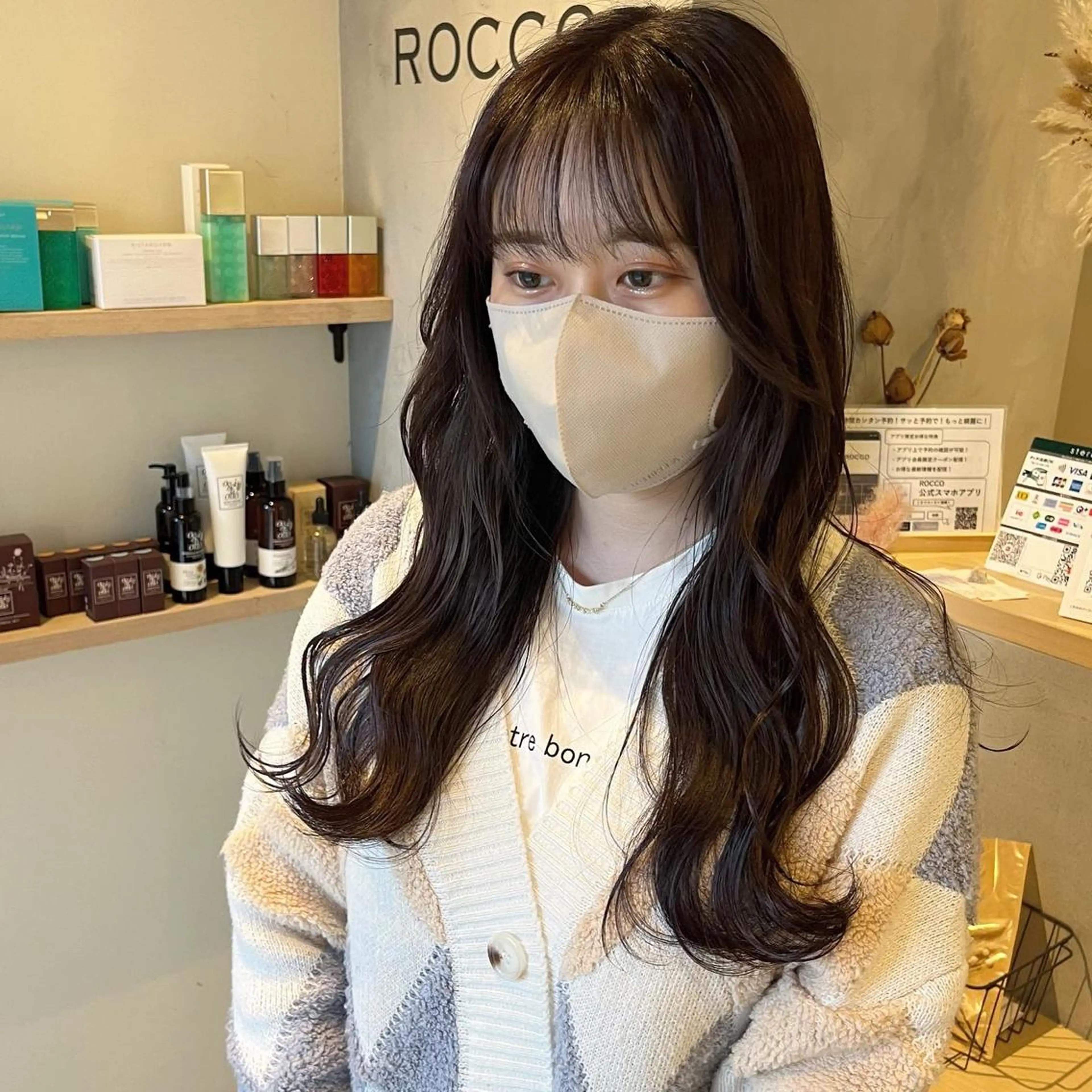 ロング ヘアカラー mai ROCCOのヘアスタイル
