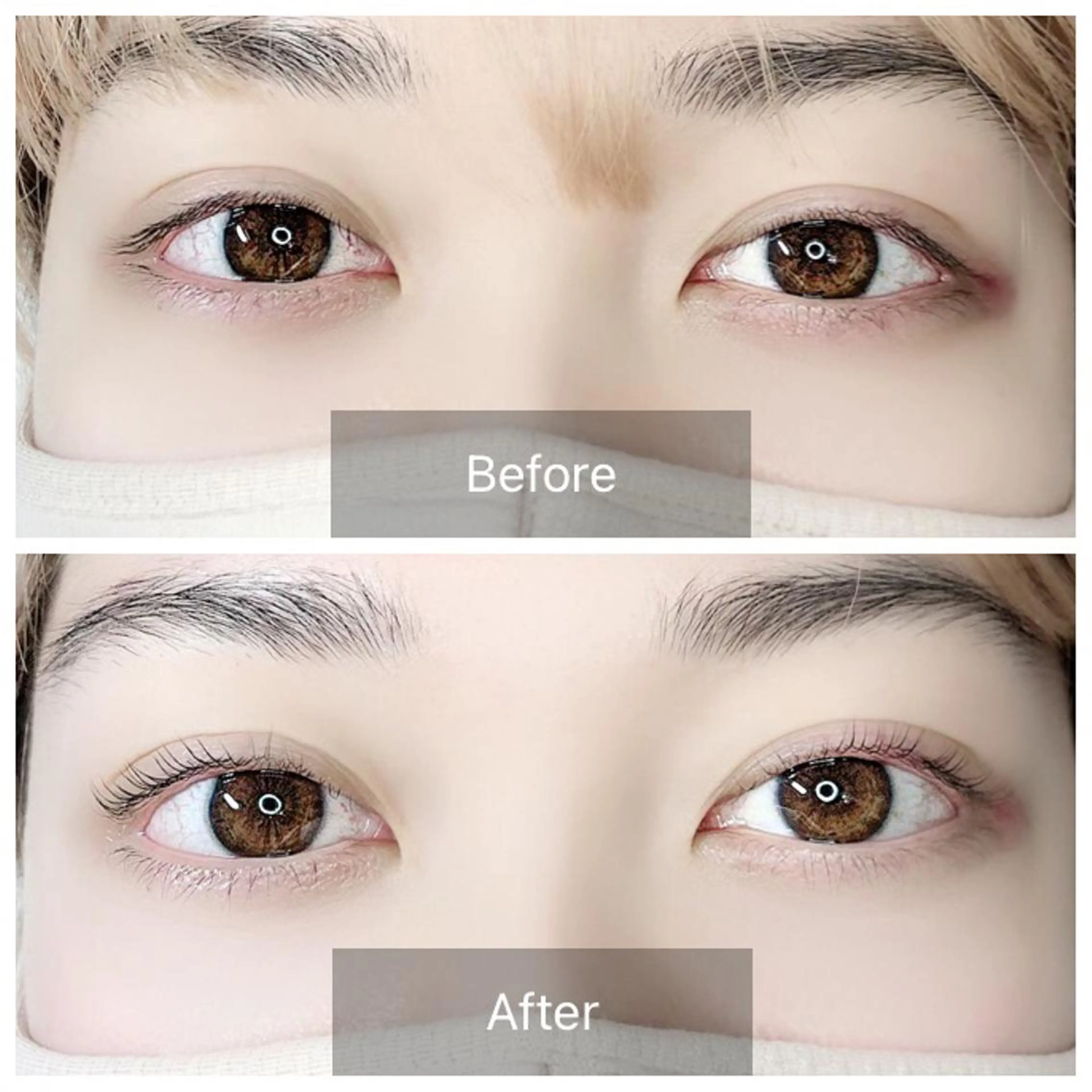 マツエク・マツパ パリジェンヌラッシュリフト Eye Labo Swipのマツエク・マツパデザイン