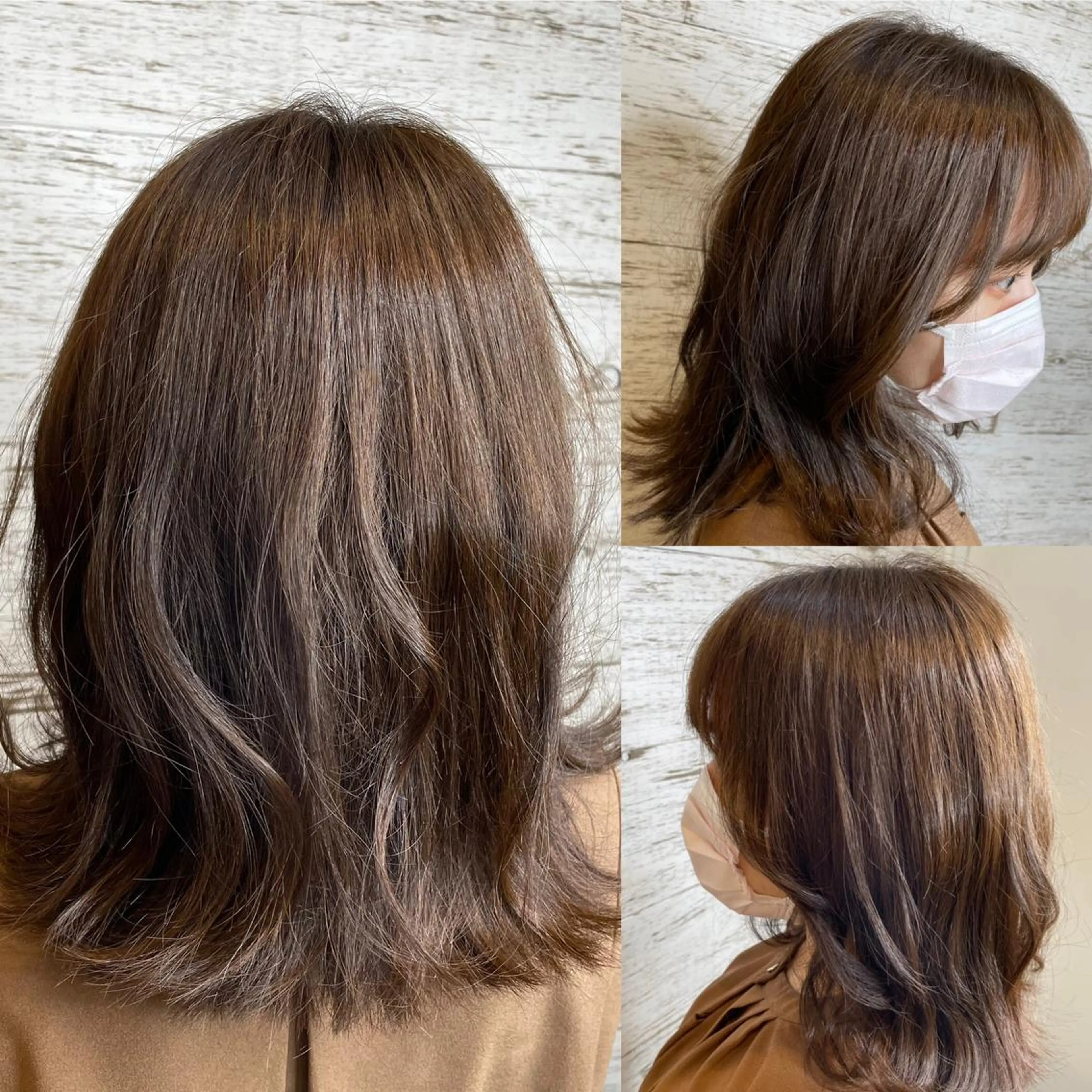 ミディアム アッシュ fizelleあべのルシアス店所属・⭐️吉崎 竜也⭐️のヘアスタイル
