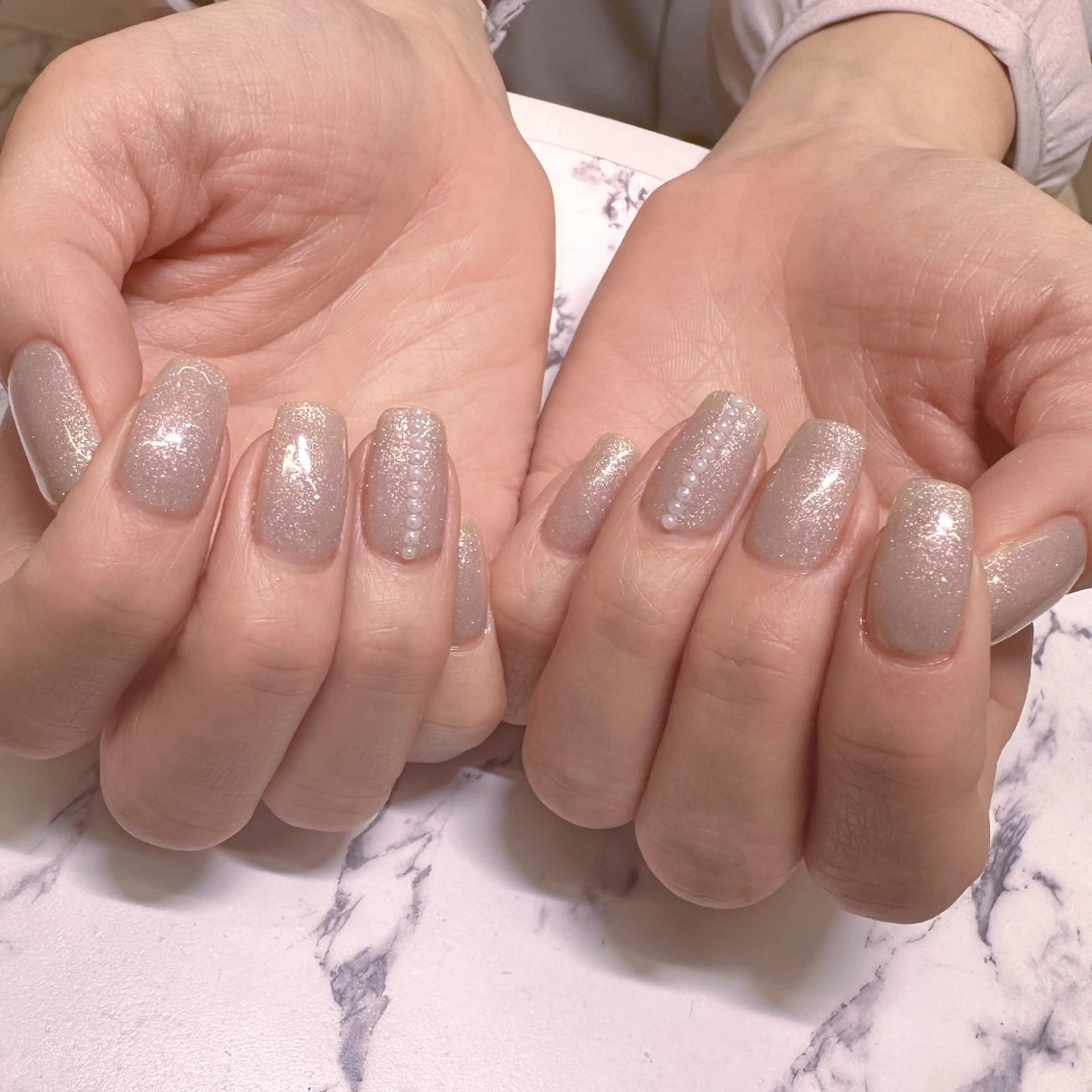 ネイル ハンドネイル Alushe平井店 🔅アイ🔅のネイルデザイン