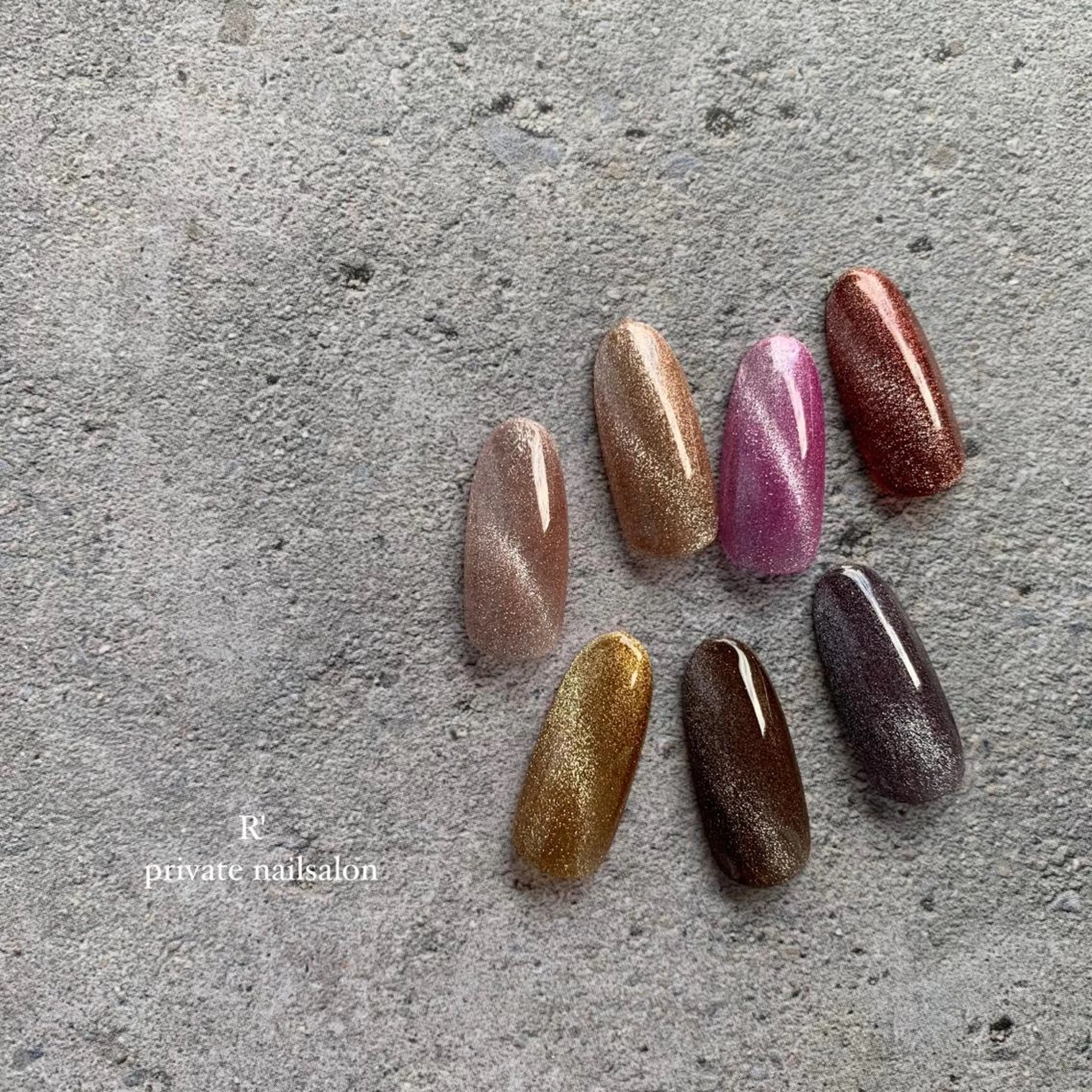 ネイル マグネットネイル Bersinar nail所属・Bersinar nail(rina)のネイルデザイン