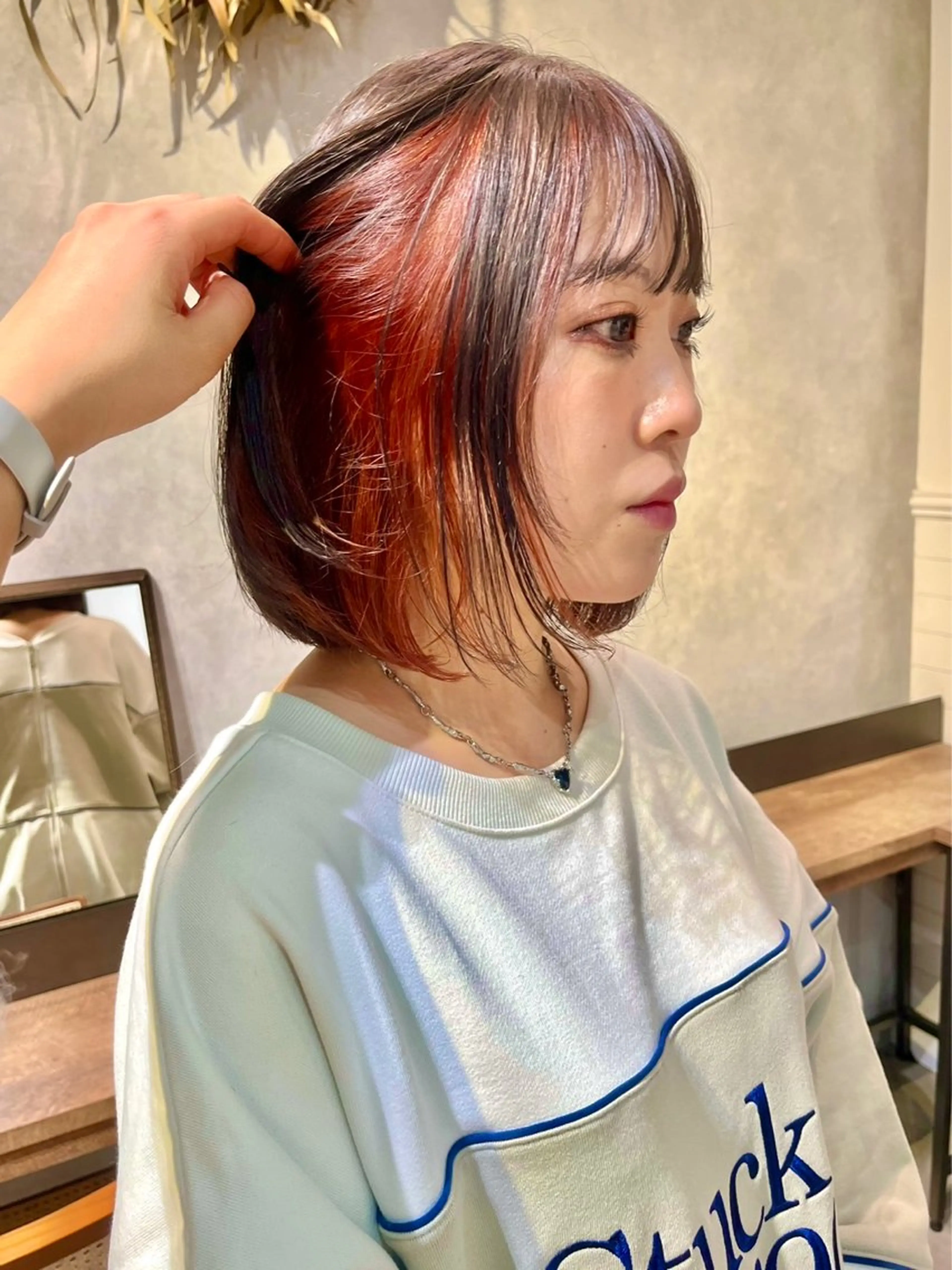 ミディアム December/ jingumae所属・【カットモデル募集】 yuzuのヘアスタイル