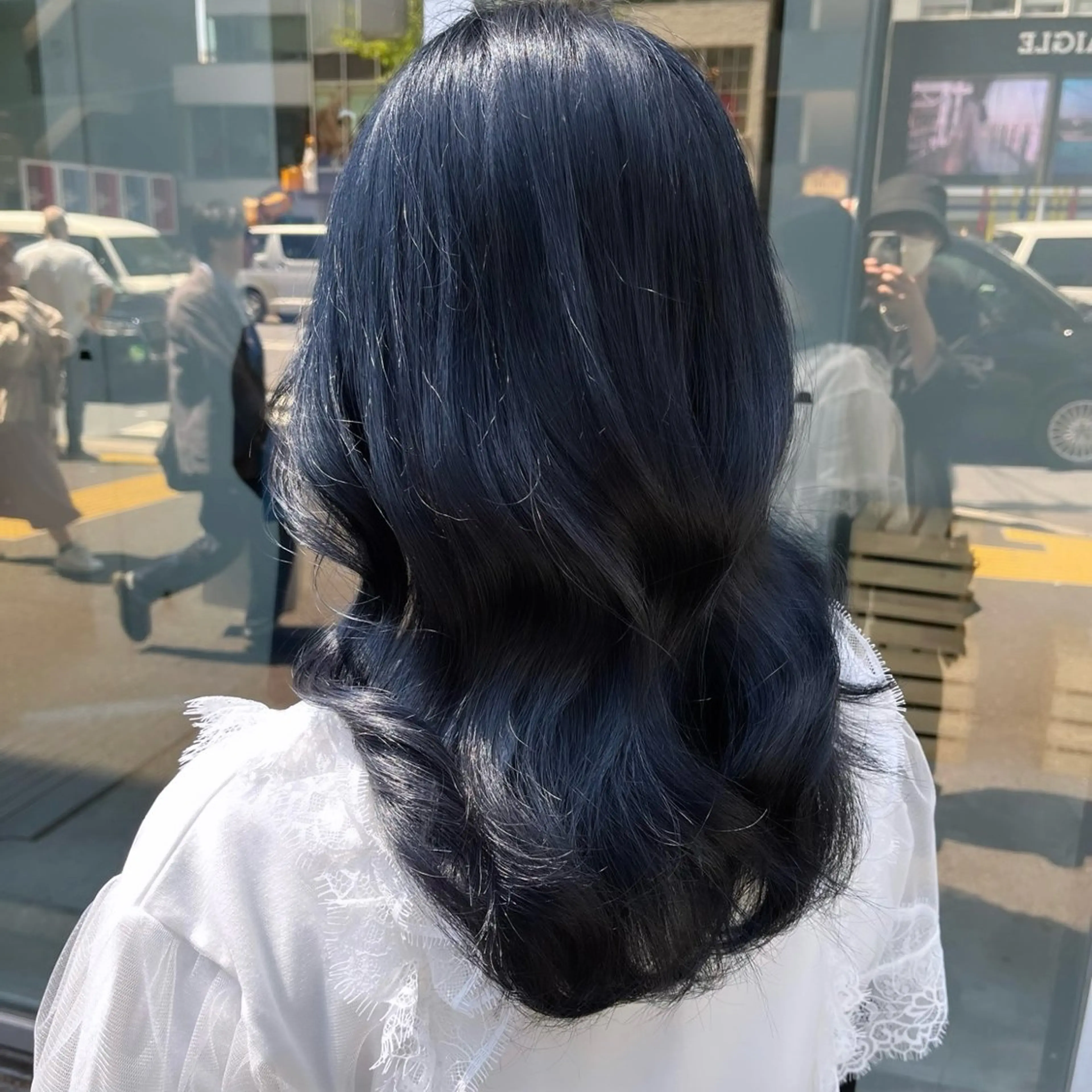 セミロング カラー 💗艶髪透明感カラー 💗DAIKI💗のヘアスタイル