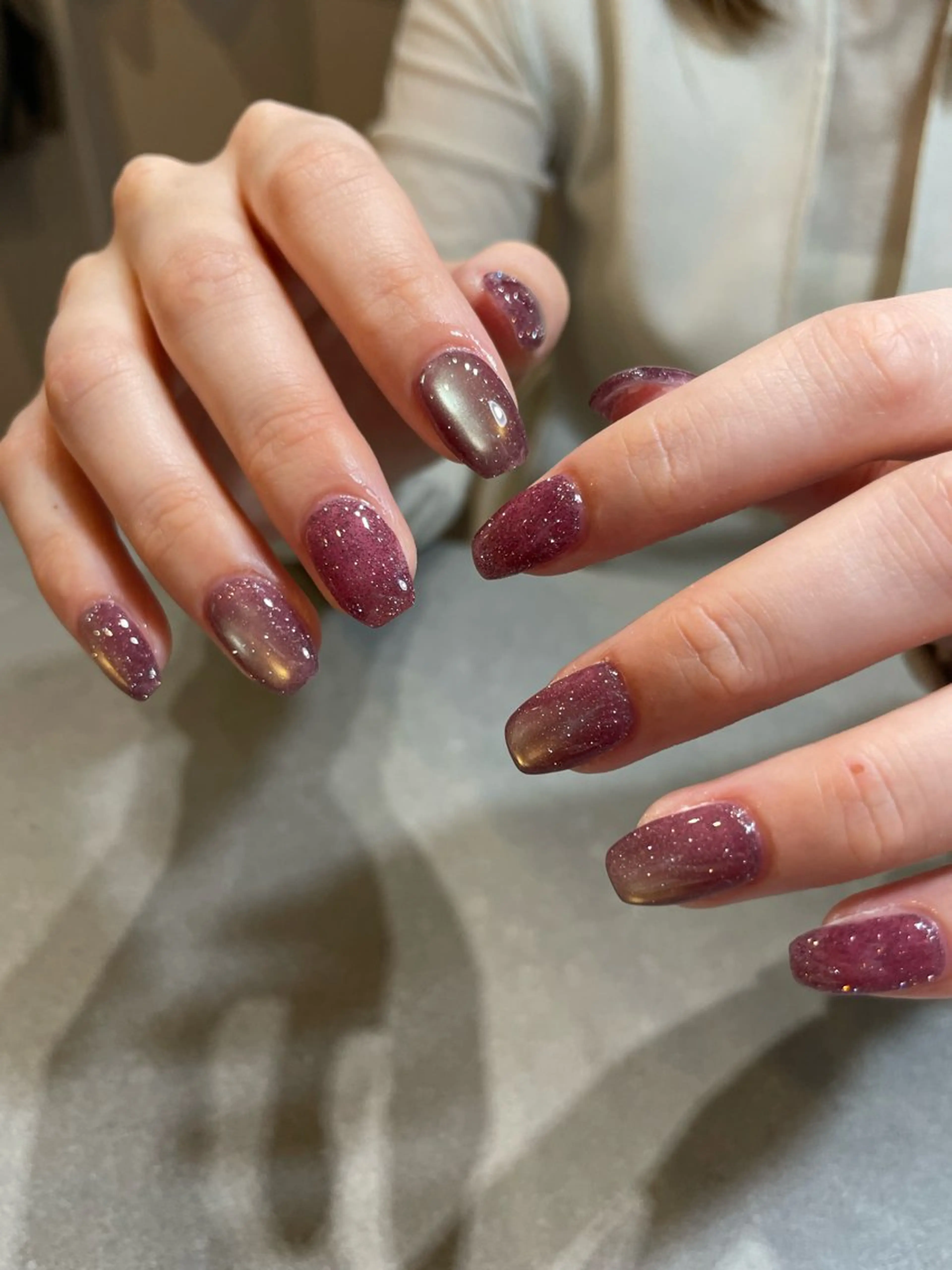 ミディアム colorer suuuのネイルデザイン