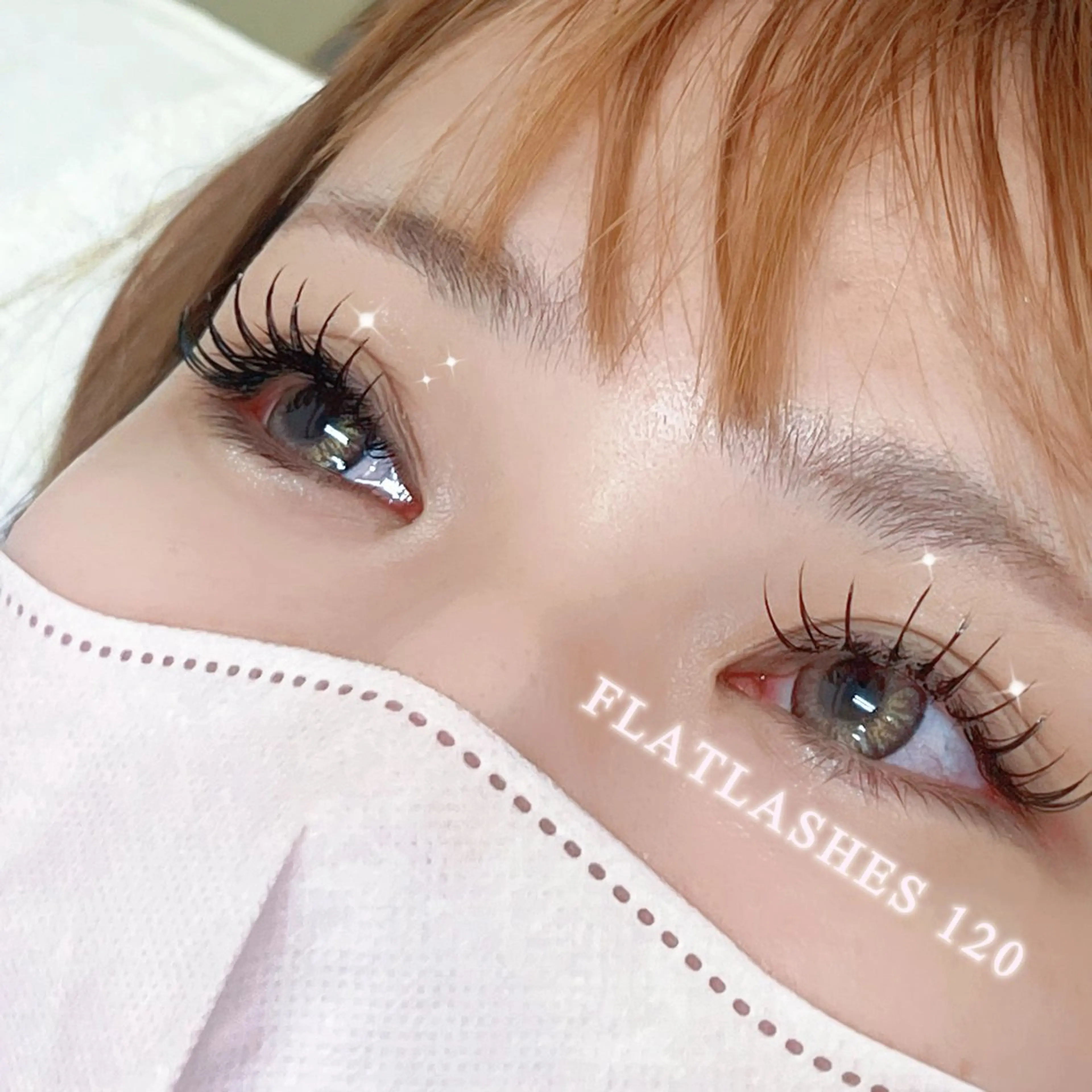 マツエク・マツパ 束感まつ毛 フラットラッシュ frau新百合ヶ丘所属・新百合ヶ丘frau マツエク🎀HANAのマツエク・マツパデザイン