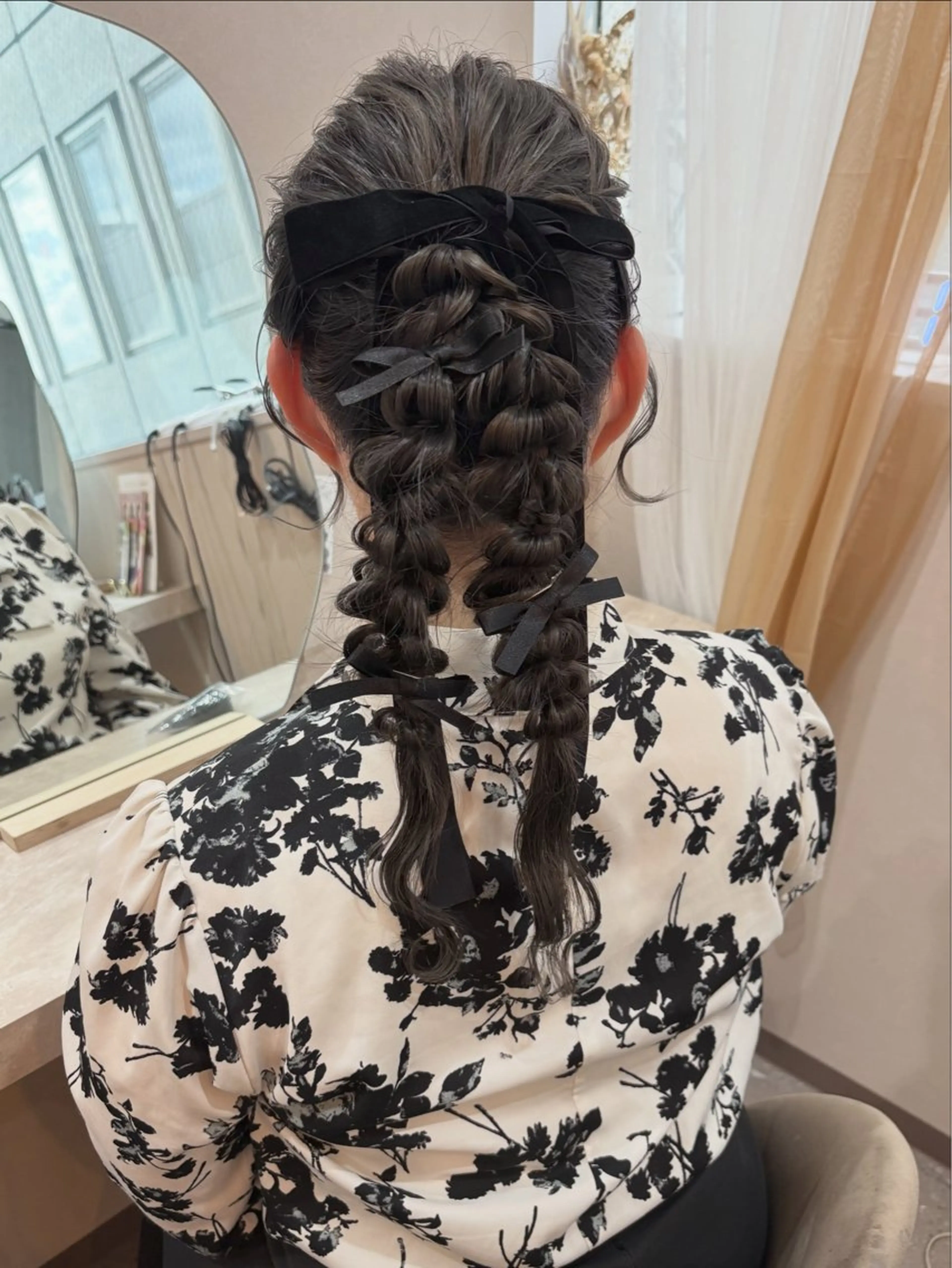 ロング ヘアセット Mila chihiroのヘアスタイル