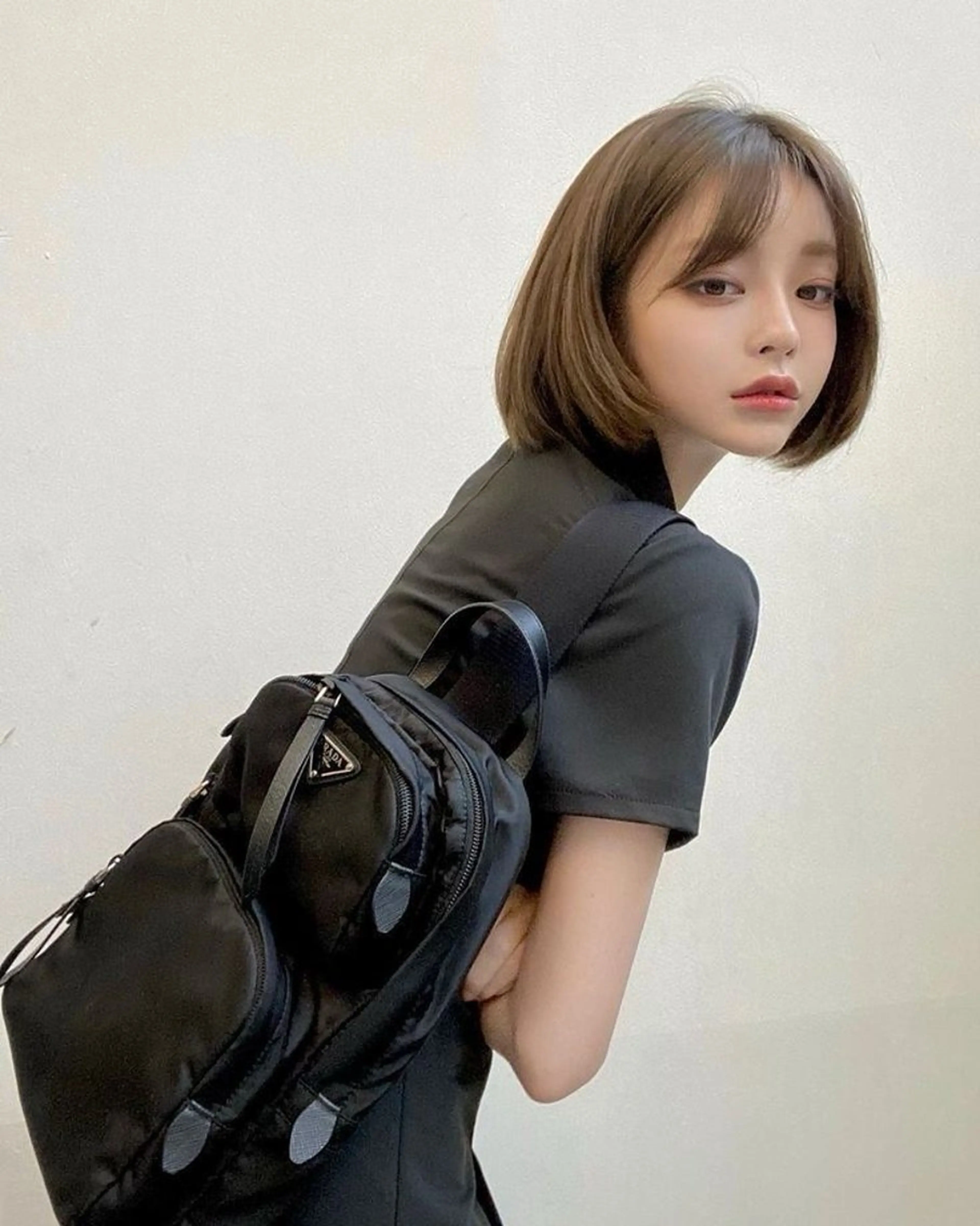 ショート カラー カット ヘアカラー トリートメント 莉乃/縮毛矯正/髪質 改善/艶カラーのヘアスタイル