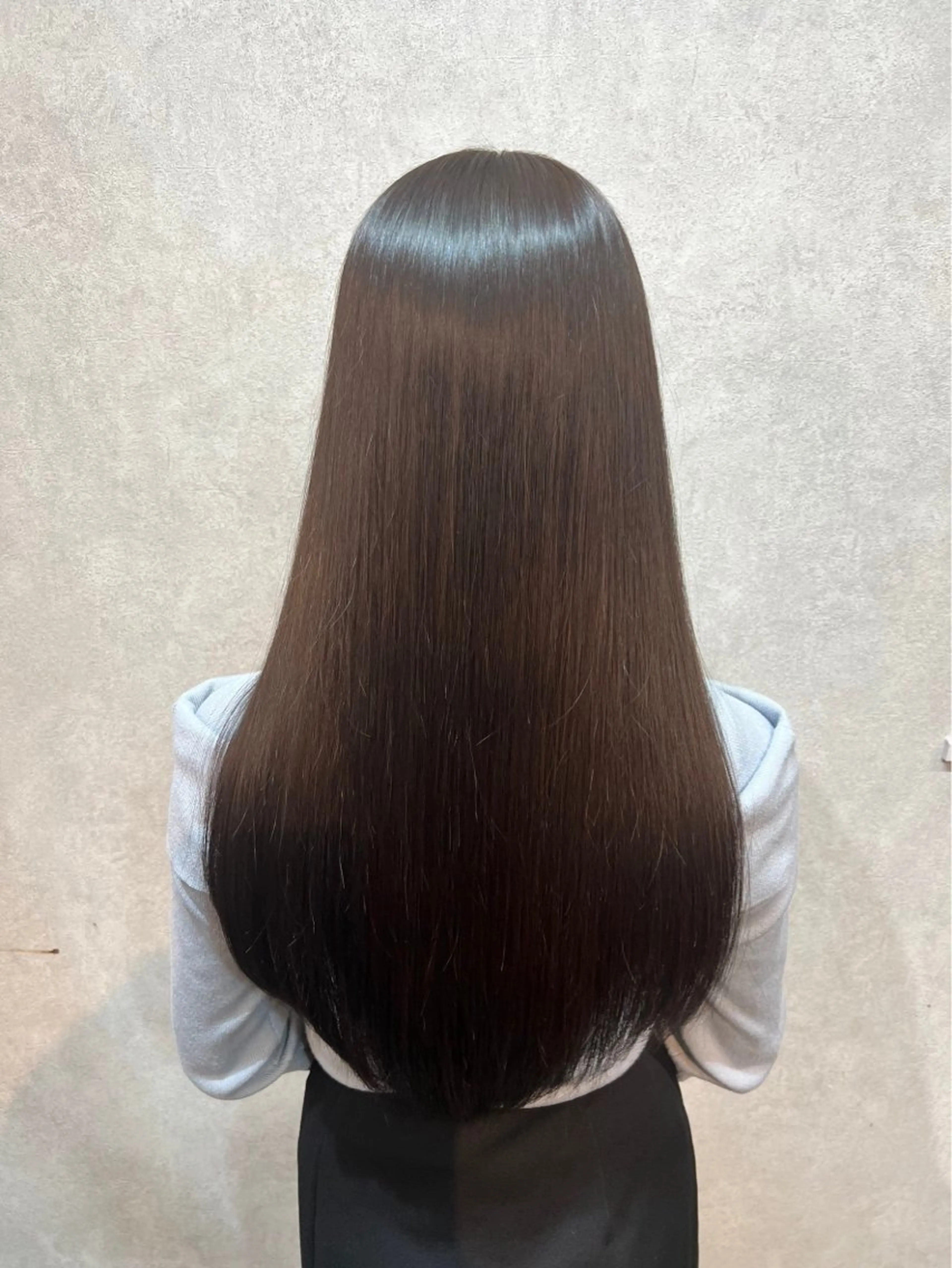 セミロング 髪質改善 韓国風ヘア トリートメント [表参道/透明感 /モテHAIR/駿太のヘアスタイル