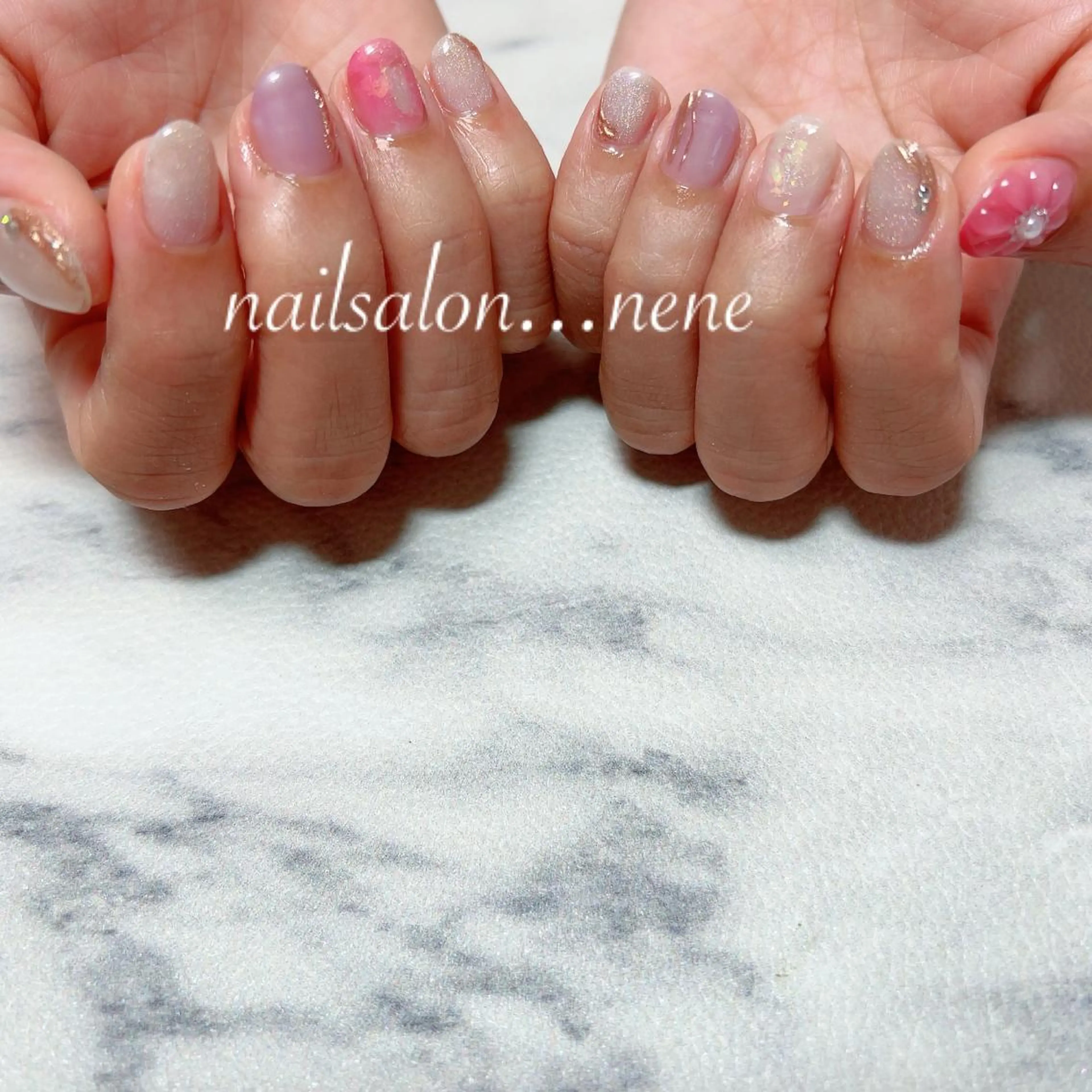 ネイル ニュアンスネイル nailsalon ...neneのネイルデザイン