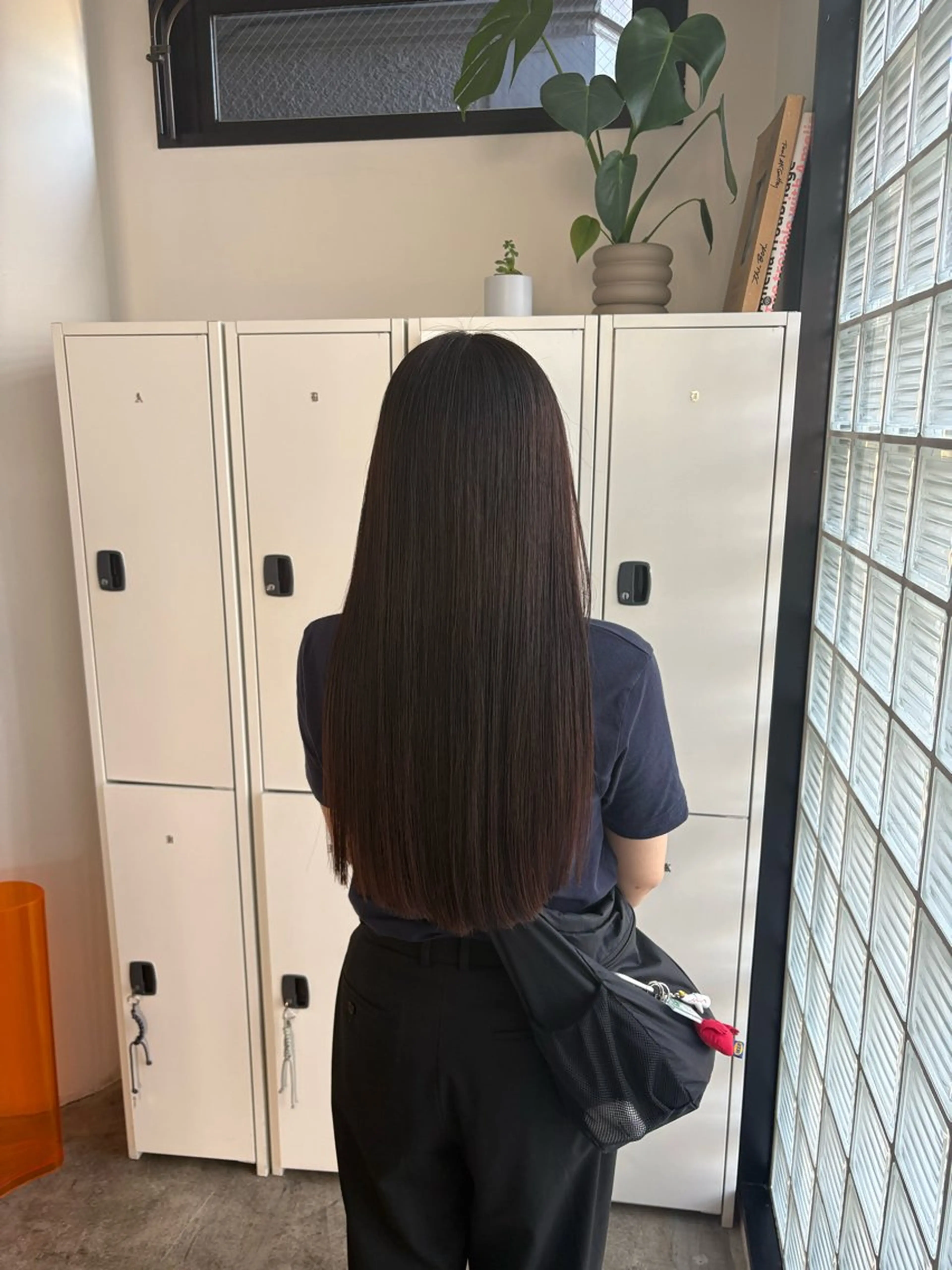 ロング 髪質改善 縮毛矯正 Jr.スタイリスト ヨシノヒメカのヘアスタイル