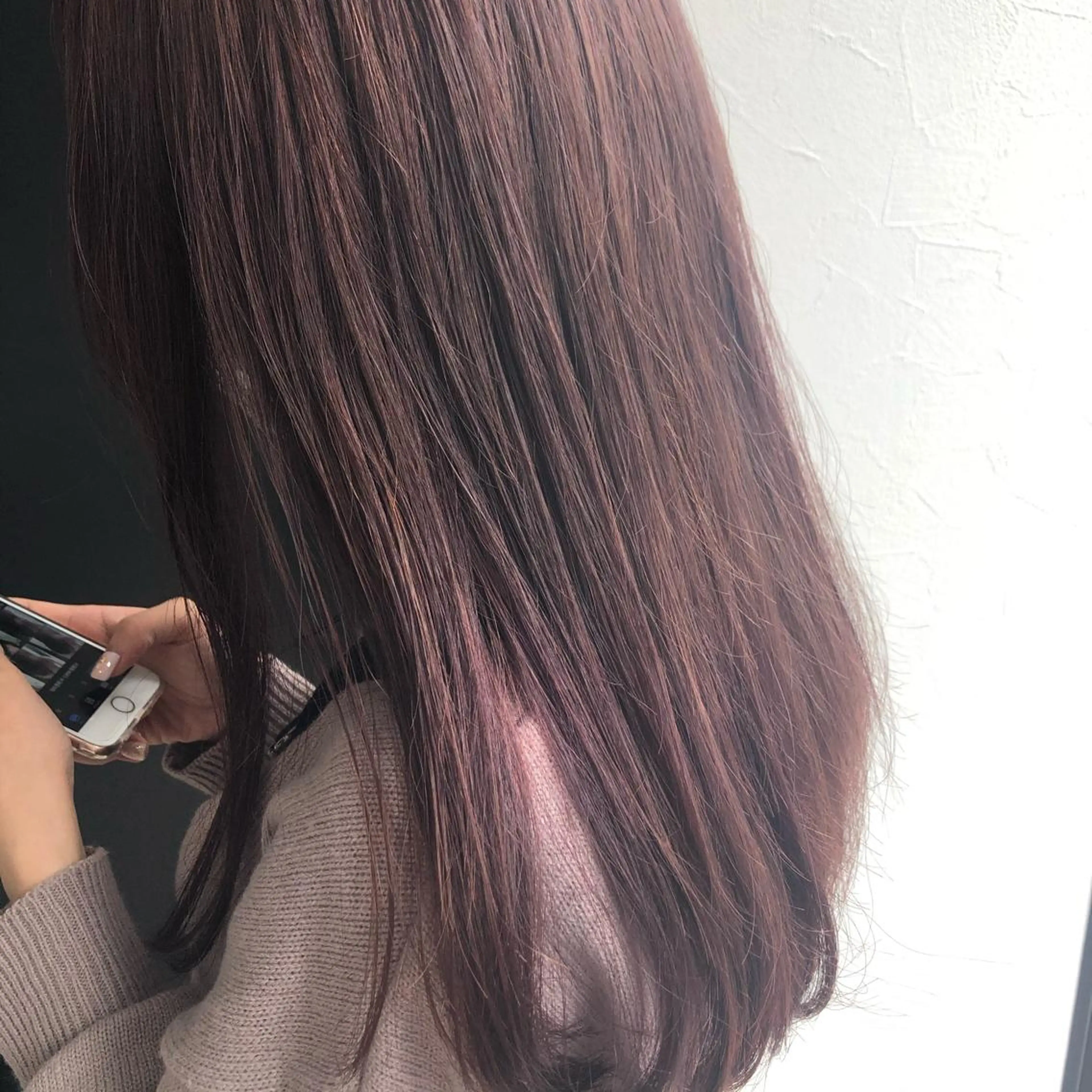 ロング カラー レイヤーカット❤︎ 韓国ヘア❤︎YUKAのヘアスタイル