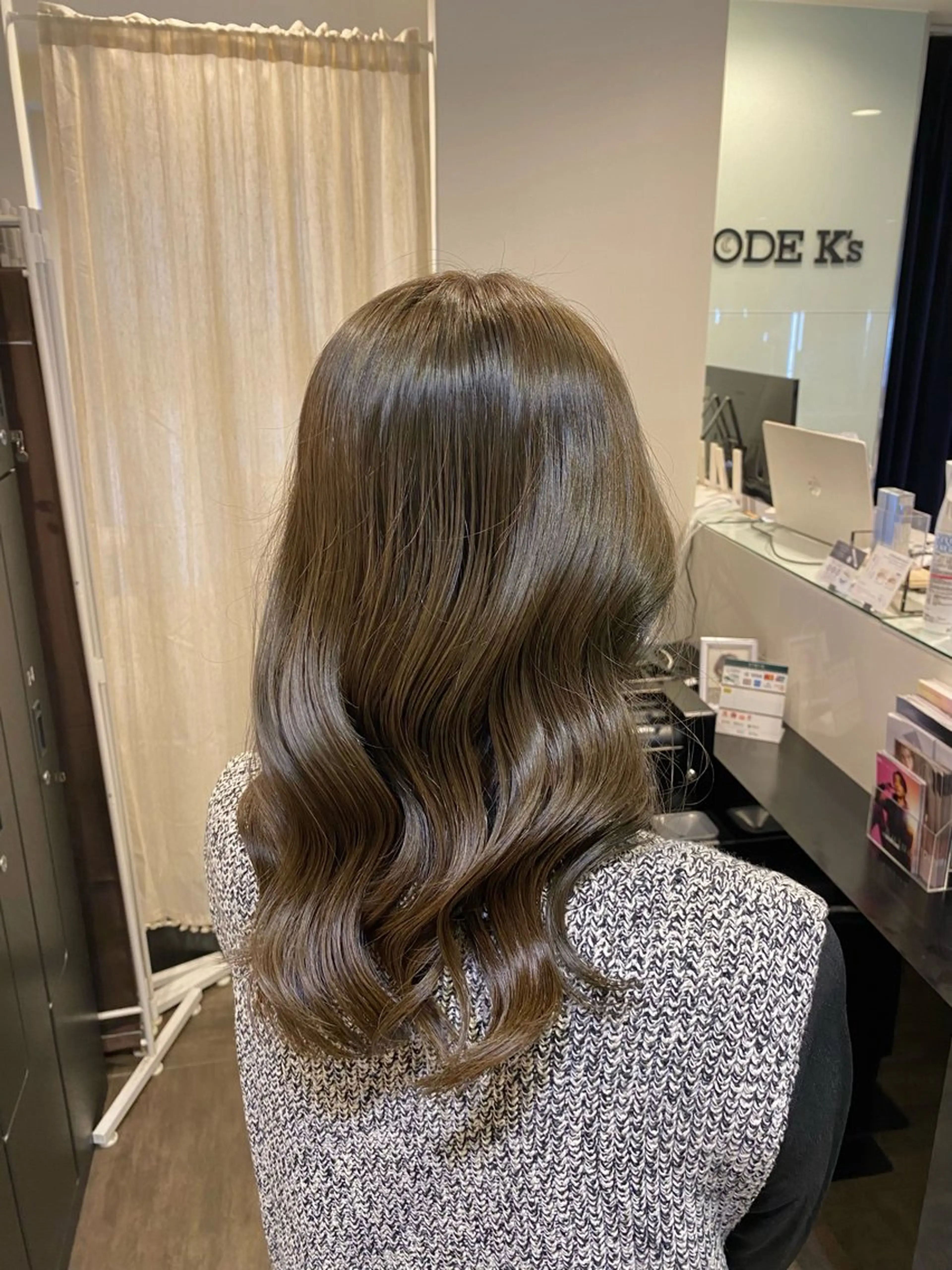 ミディアム カラー ヘアカラー トリートメント 【カラー指名No 1✨】原田響のヘアスタイル