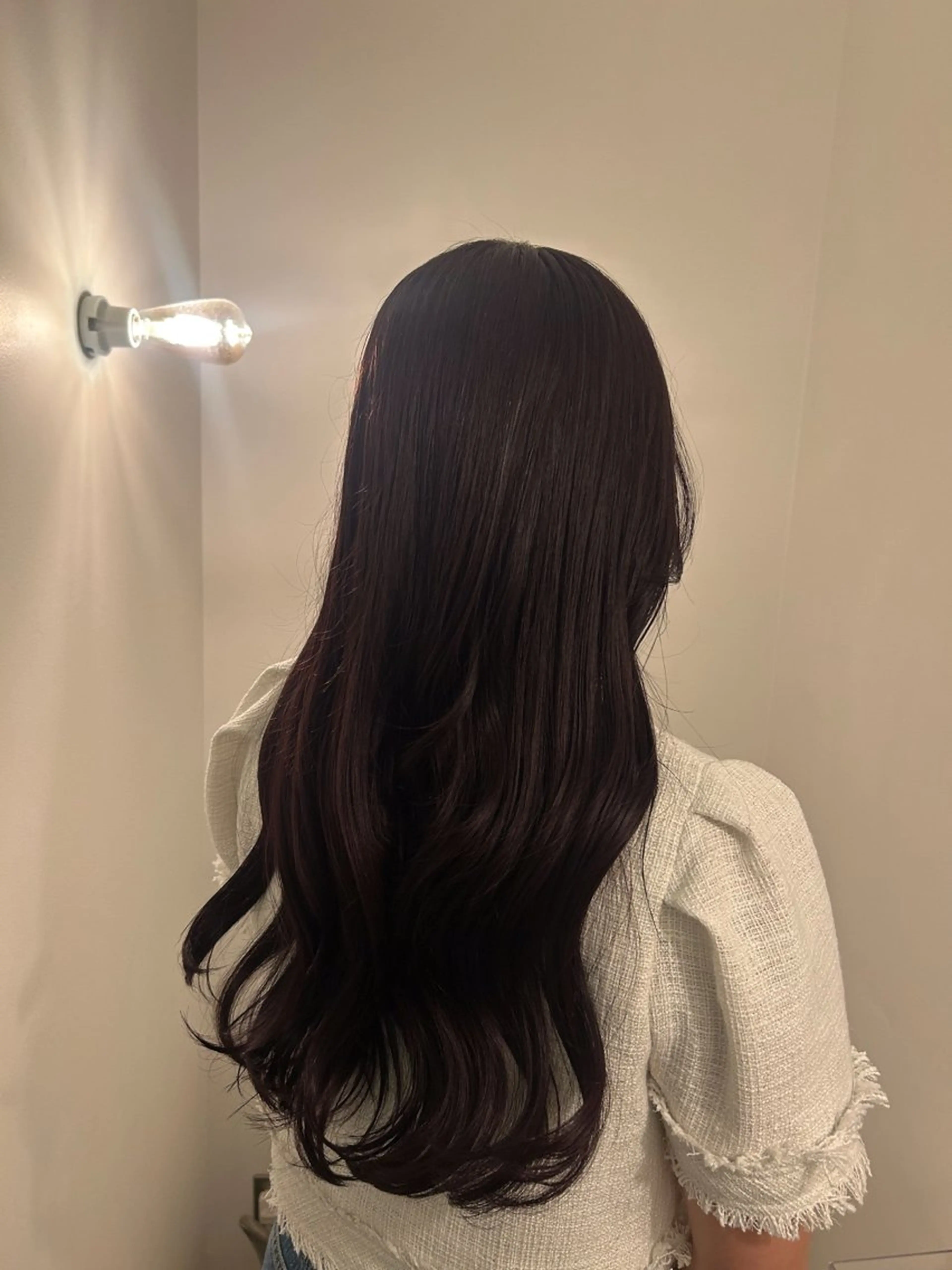ロング カラー ヘアカラー 🎀咲月🎀レイヤー /暖色透明感カラーのヘアスタイル
