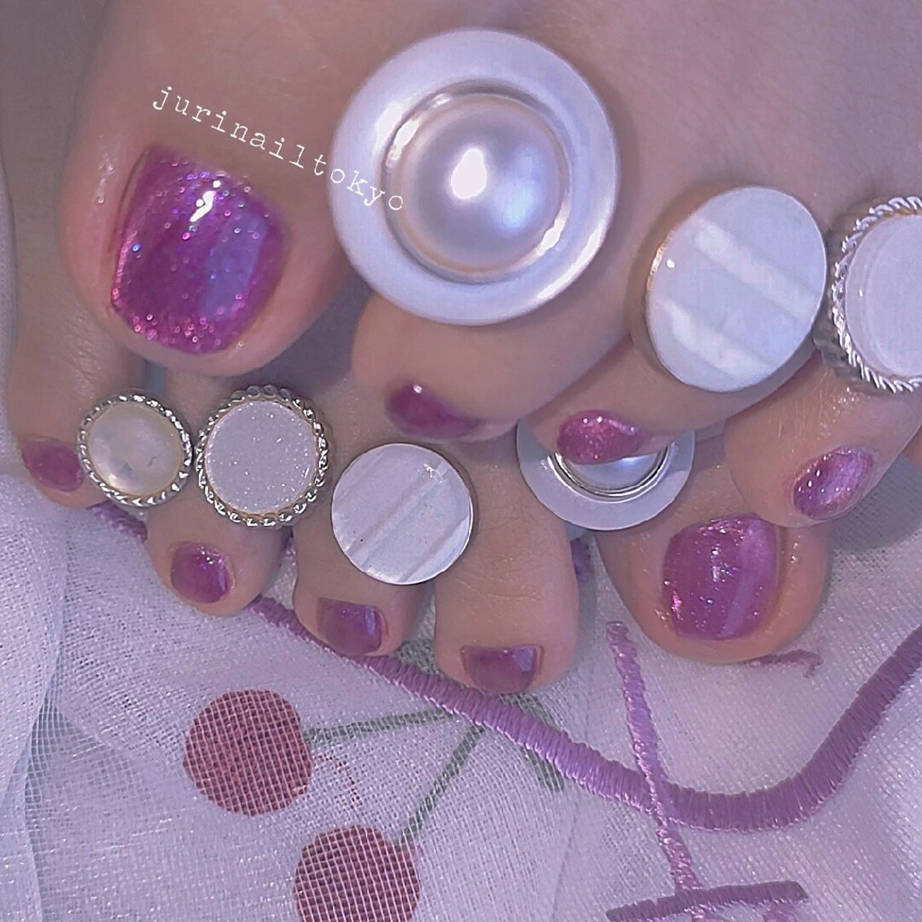 ネイル フットネイル jurinailtokyo所属・jurinail tokyoのネイルデザイン