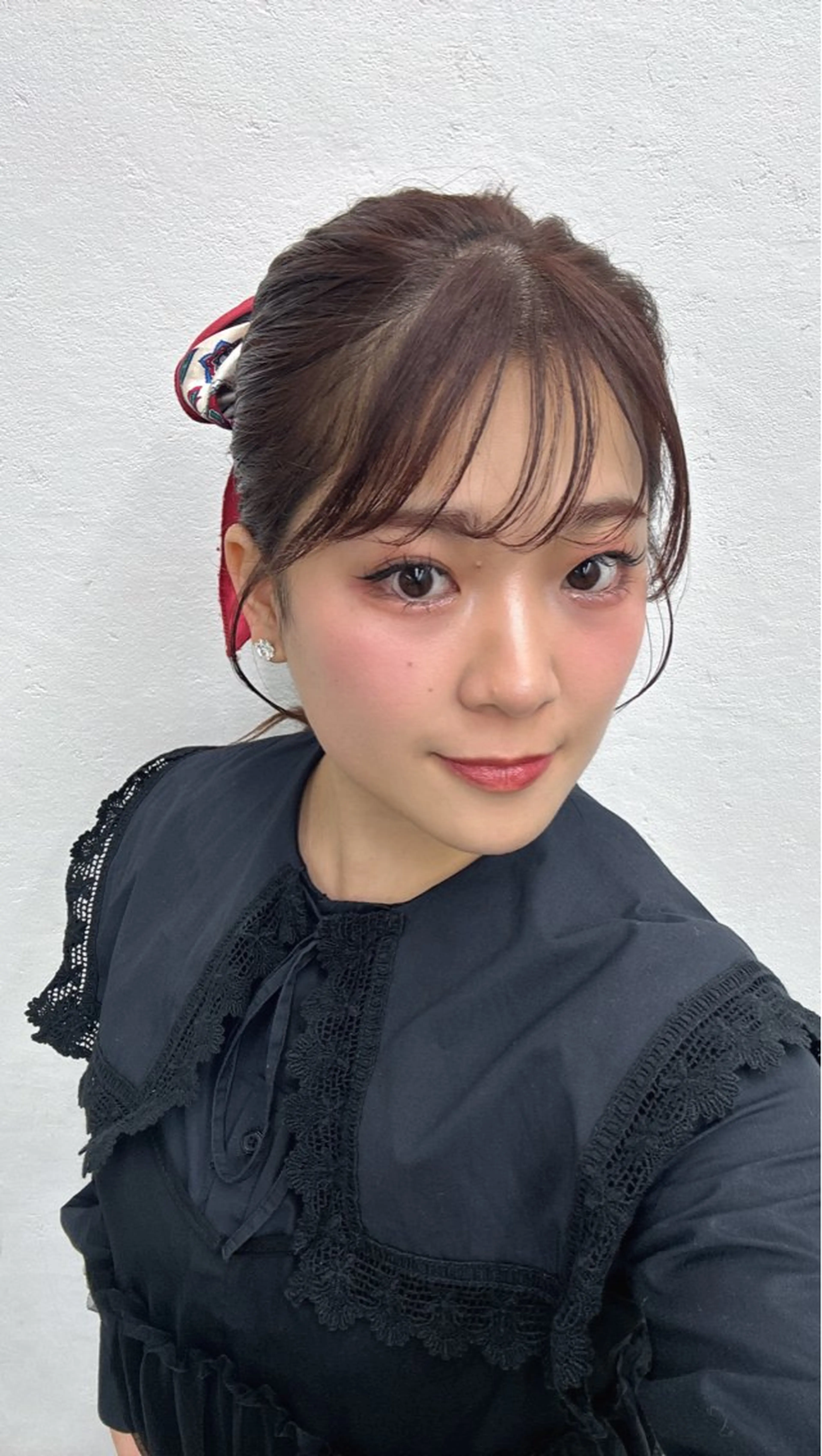 セミロング カラー 顔周りカット 巻ける縮毛矯正🌸 勝倉　麗のヘアスタイル