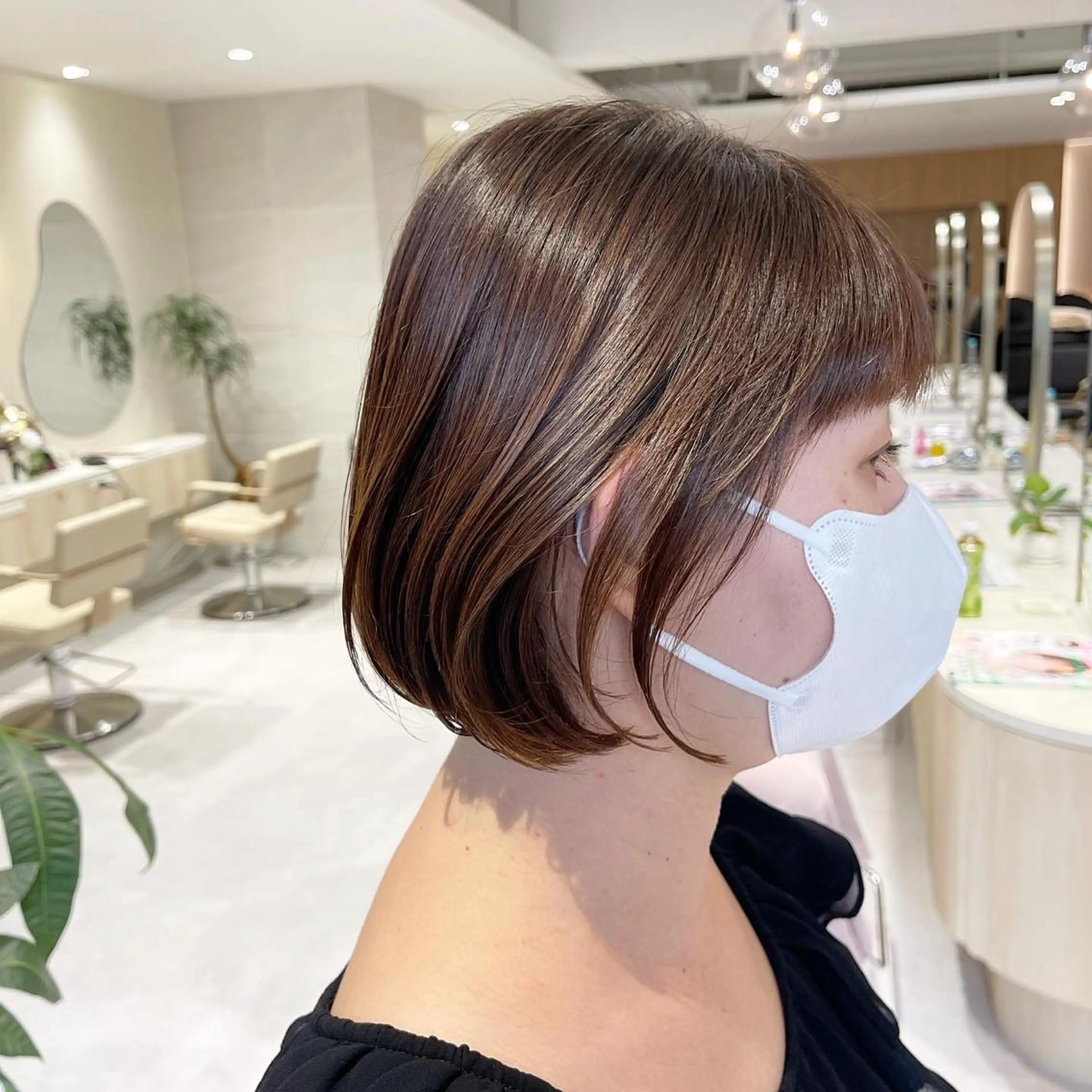 ショート カラー AUBE HAIR sereine　オーブヘアー　セレーヌ所属・💐くびれヘア/艶髪 山根　禎章のヘアスタイル